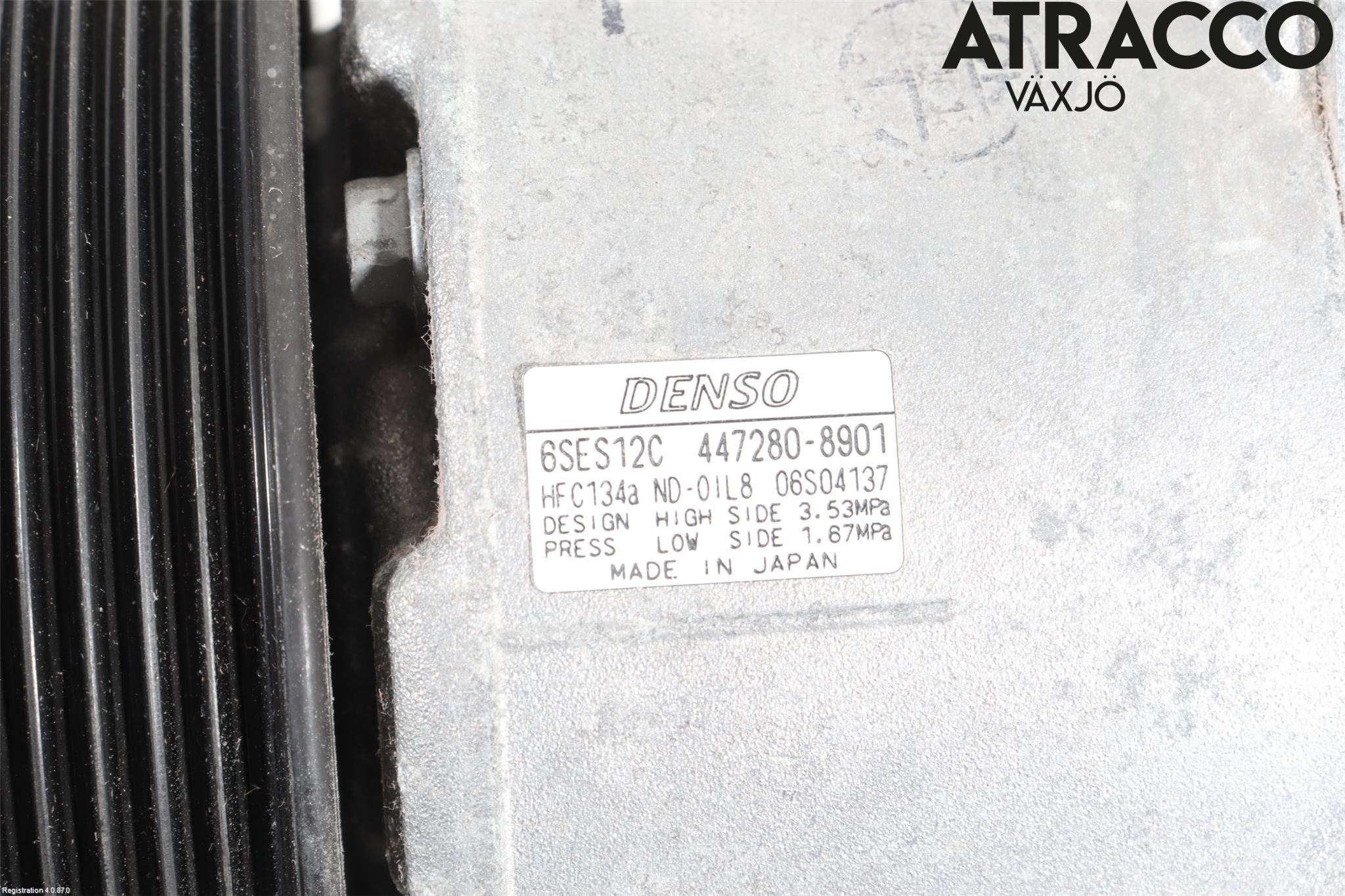 Toyota AURIS 13-19 Varme Ac Kompressor