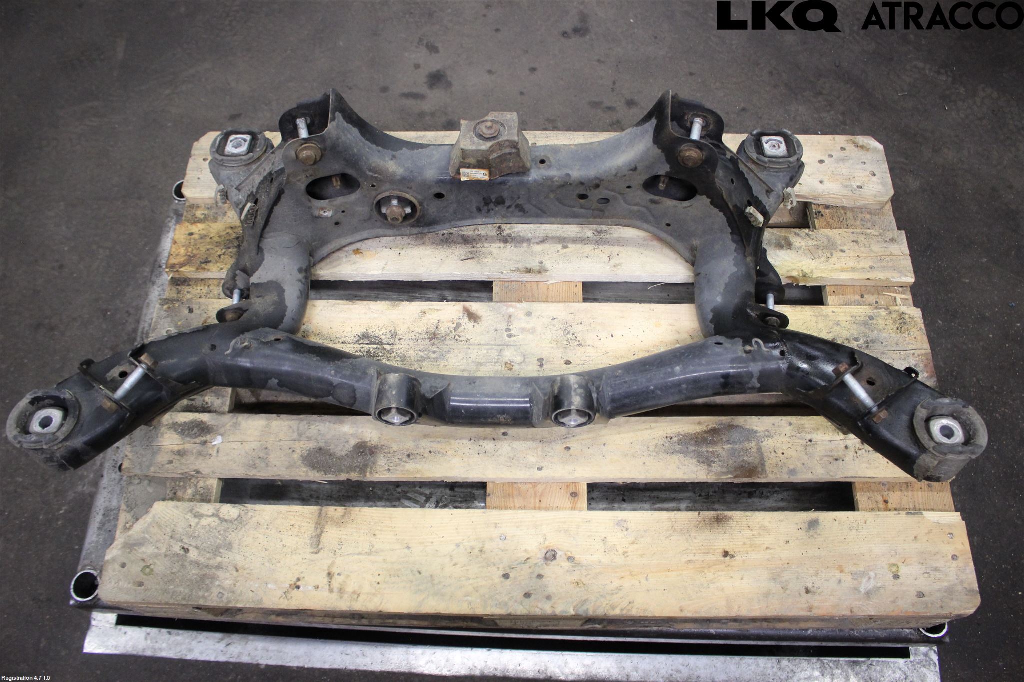 BMW 3 F30/F31/F80 12-19 Bakaksel Feste Travers-Ramme
