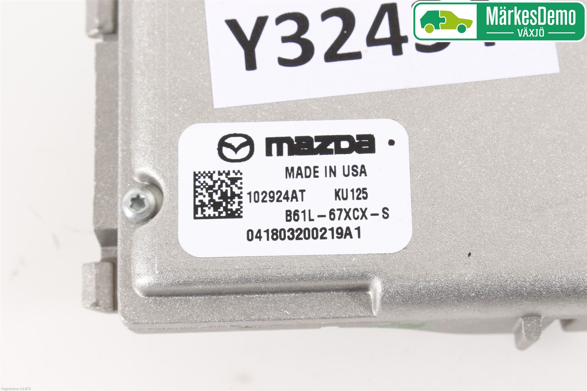 Mazda CX-3 Sensor Kollisjonsbeskyttelse
