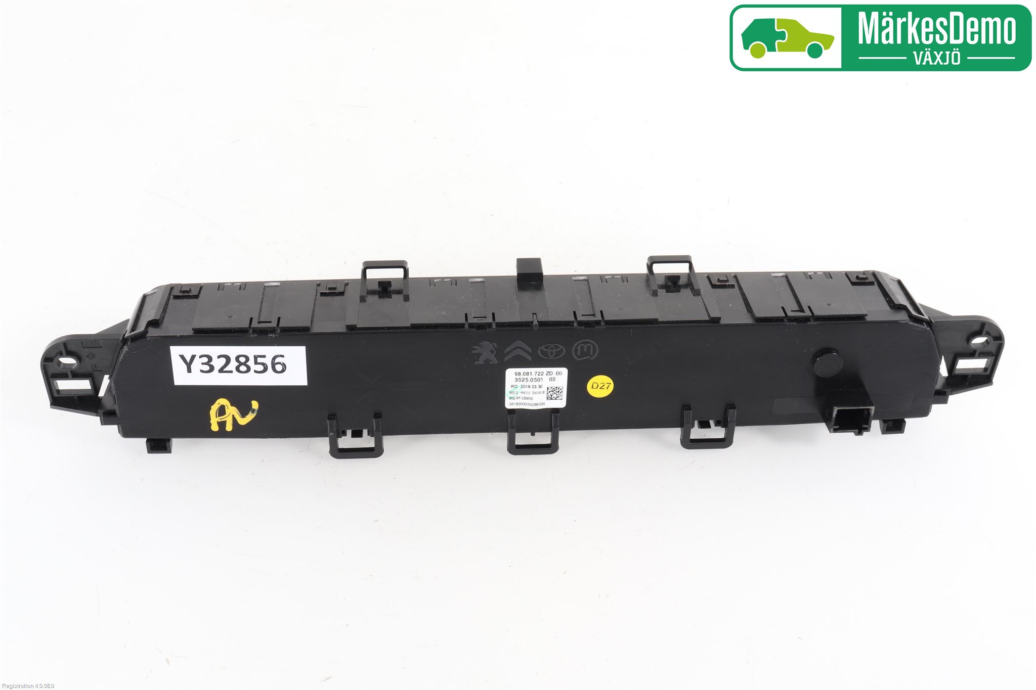 Toyota PROACE II 16- Varme Ac Betjening-Display