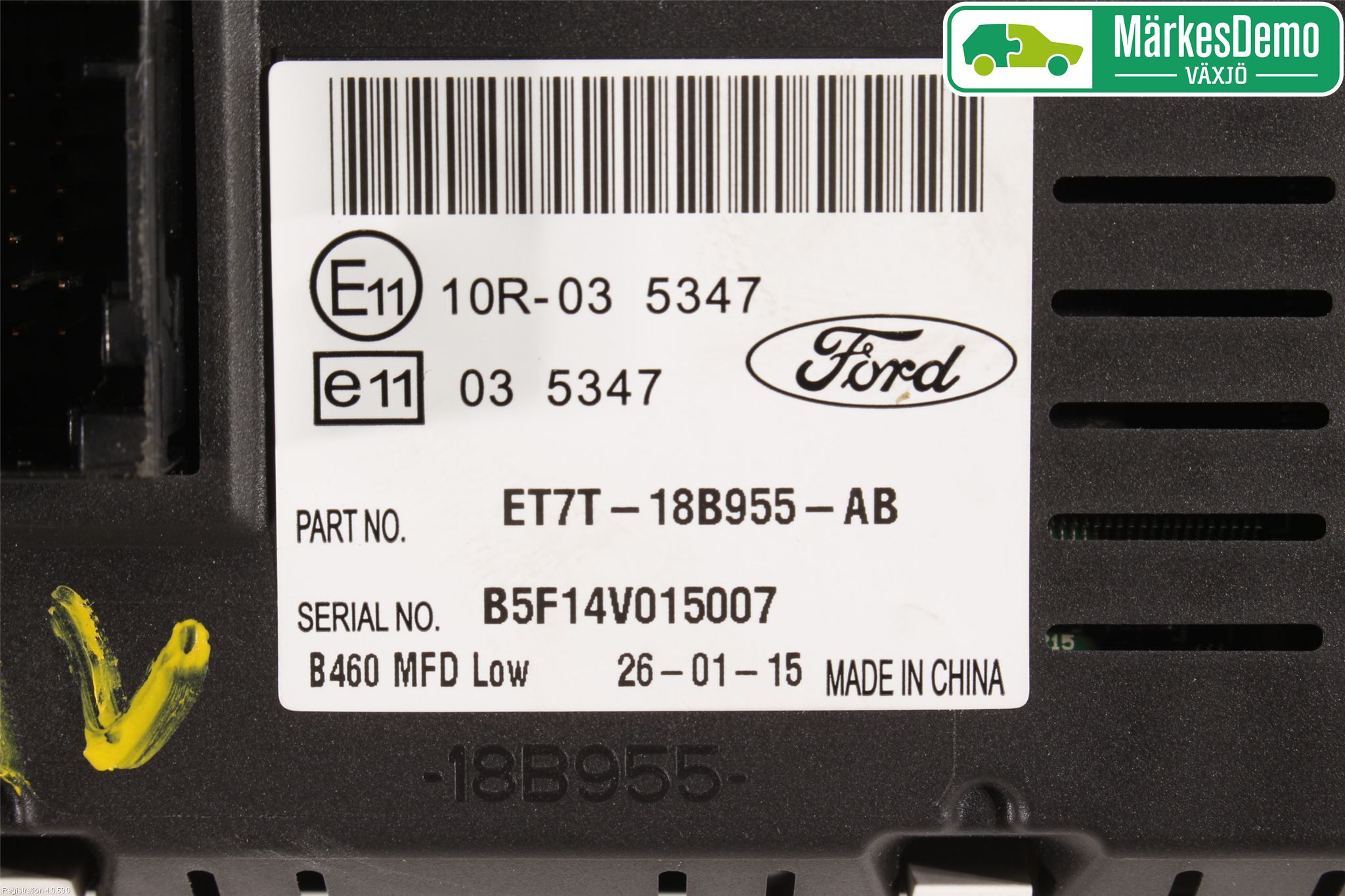Ford FIESTA 13-17 Stereo Radio Med Cd