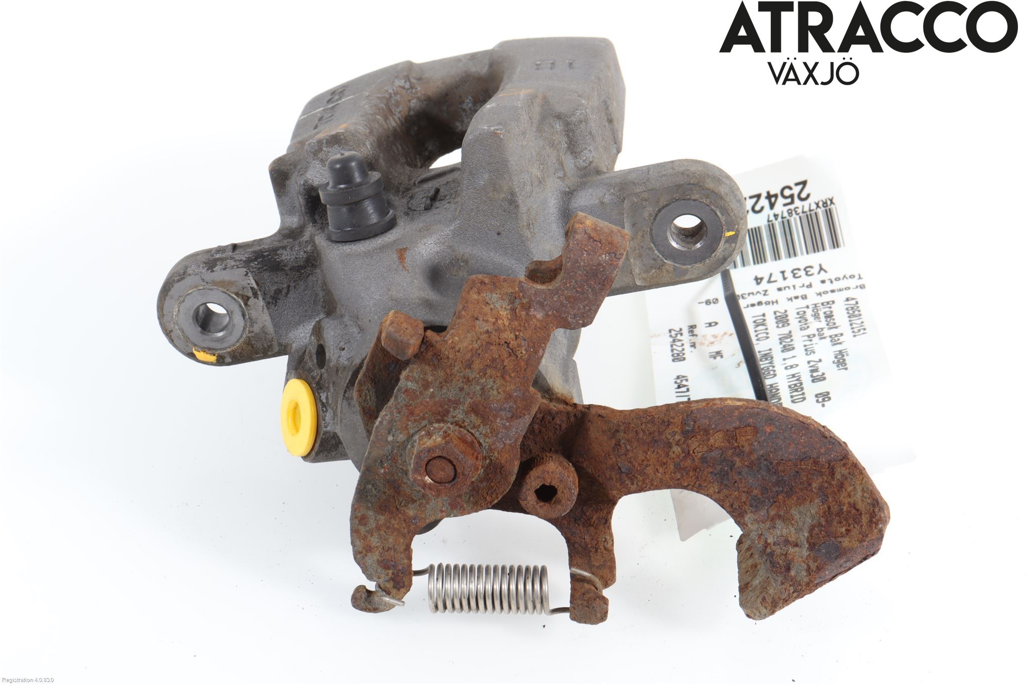 Toyota PRIUS ZVW30 09-20 Bremsecaliper Bak Høyre