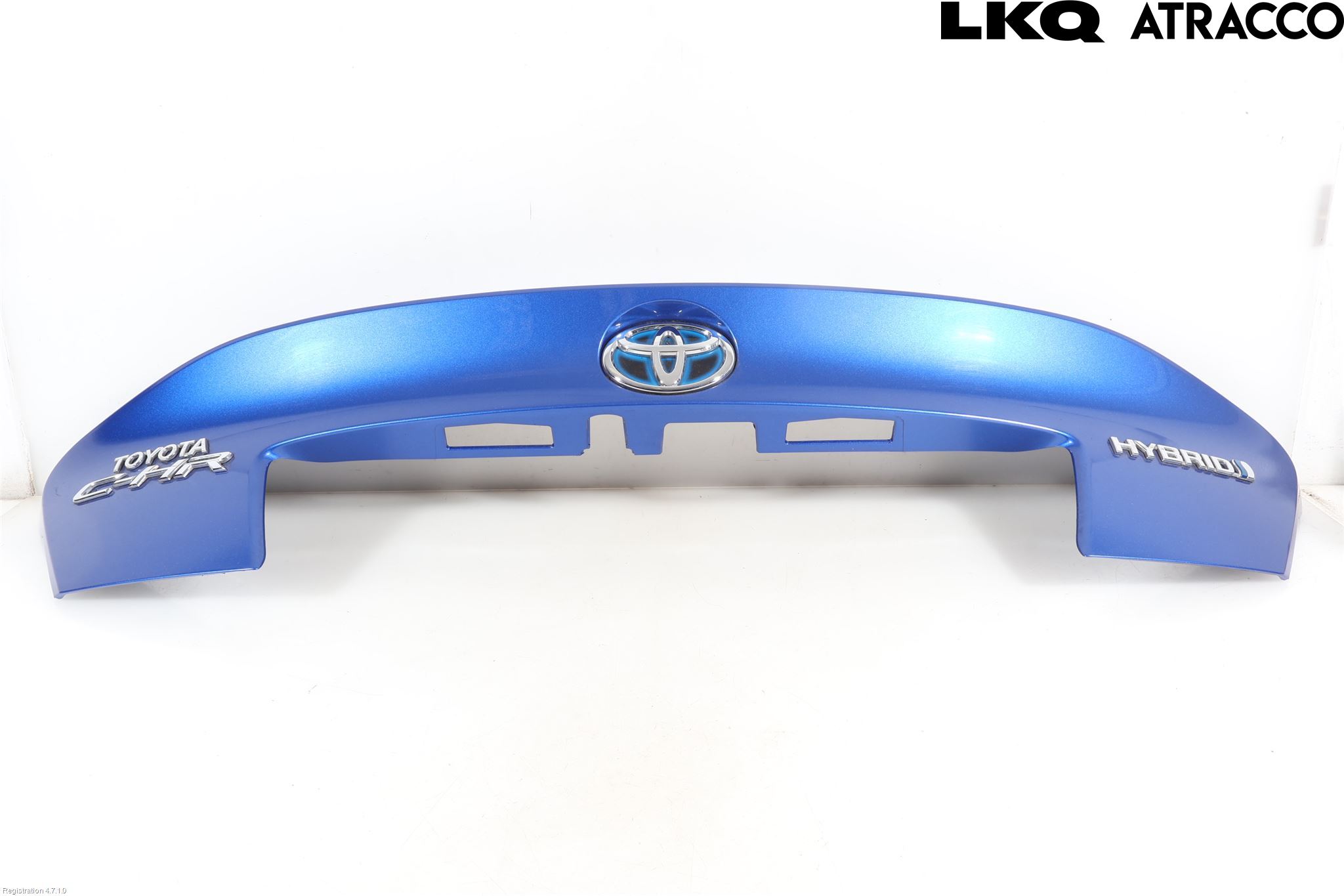 Toyota C-HR 16-23 Refleksplate - Skiltplate