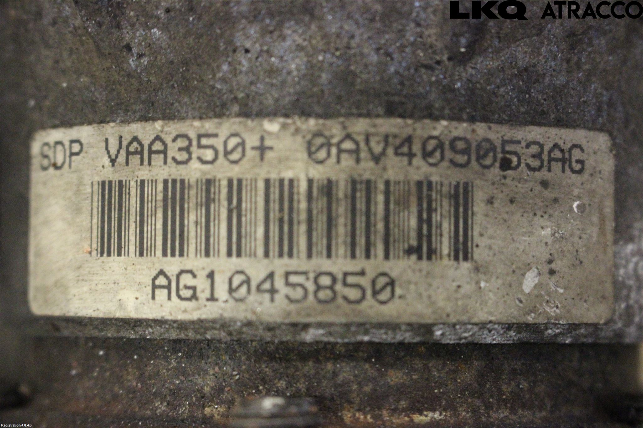 Volkswagen VW PASSAT 11-14 Gearkasse Fordelingskasse