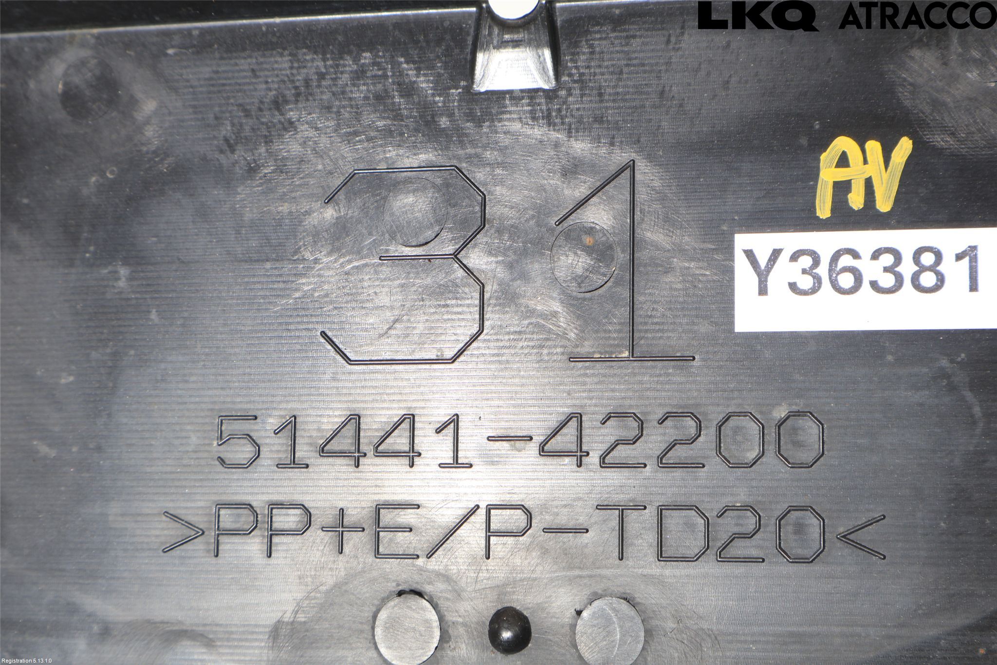 Toyota RAV4 19- Bunnplate U Motor-Gear-Dørk