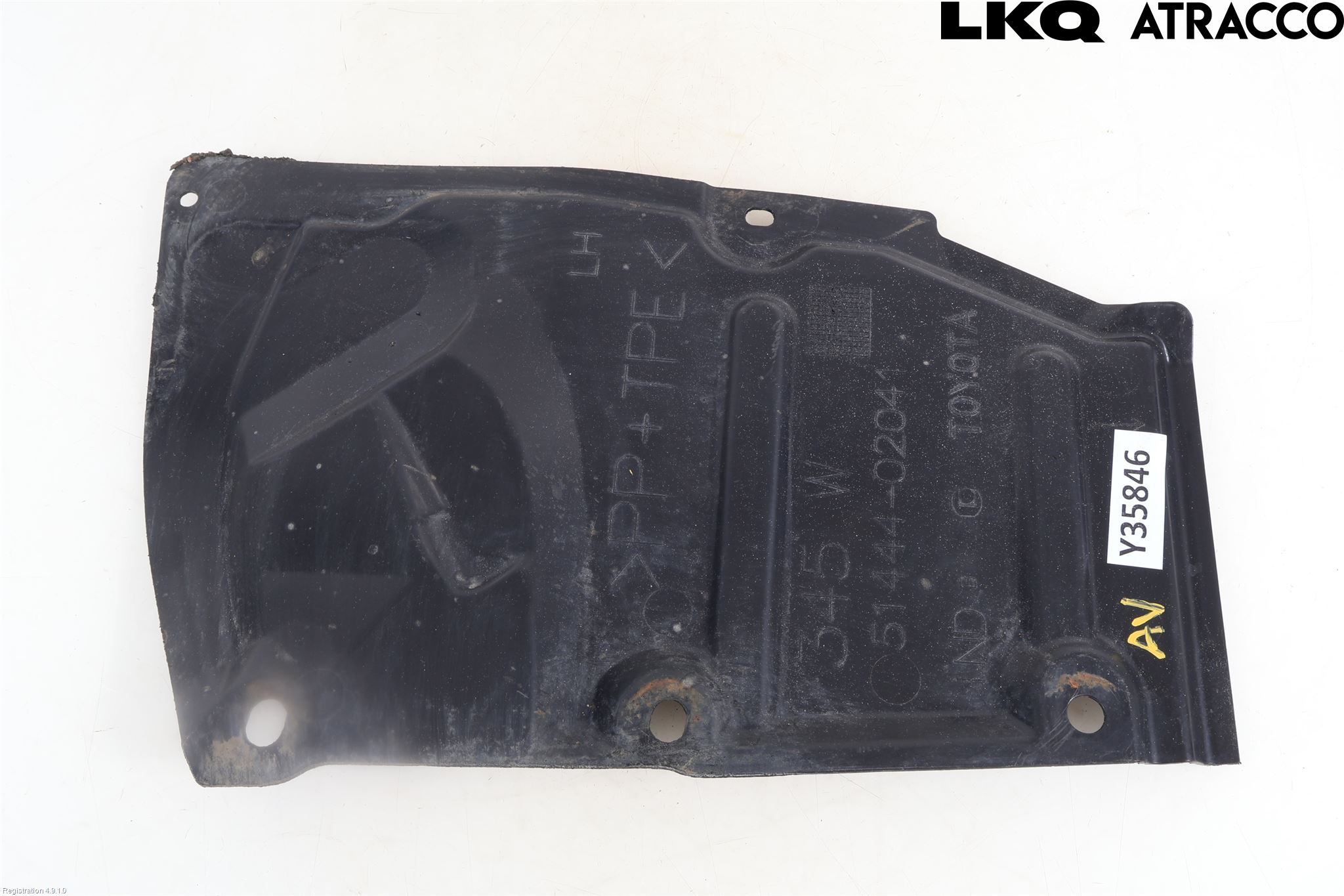 Toyota AVENSIS 09-15 Bunnplate U Motor-Gear-Dørk