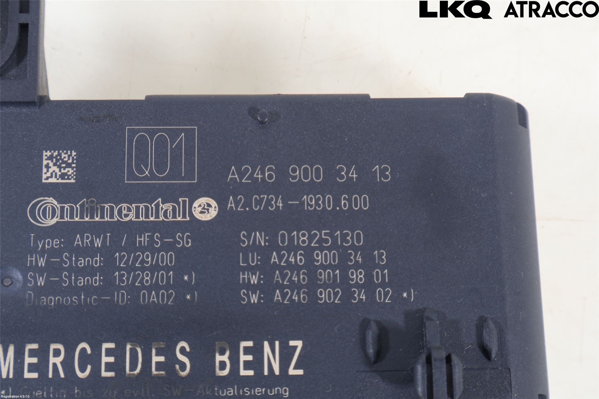 Mercedes-Benz MB GLA-KLASS (X156) 13-20 Styreenhet Bakluke