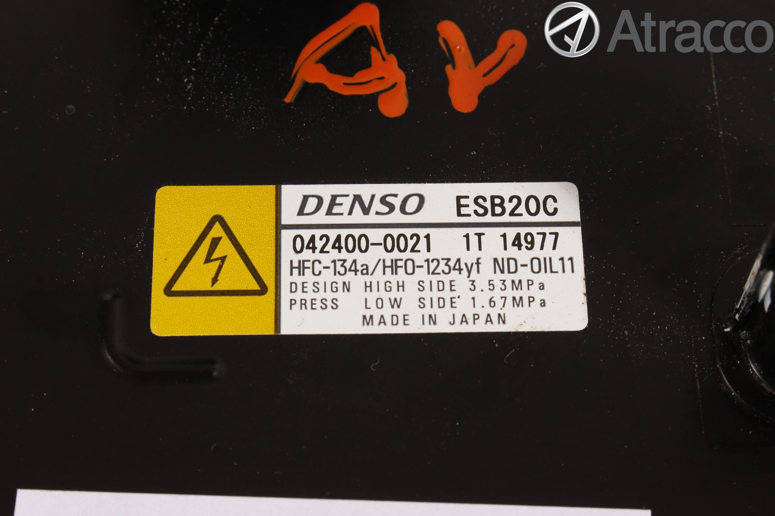 Toyota PRIUS (ZVW50) 16-21 Varme Ac Kompressor