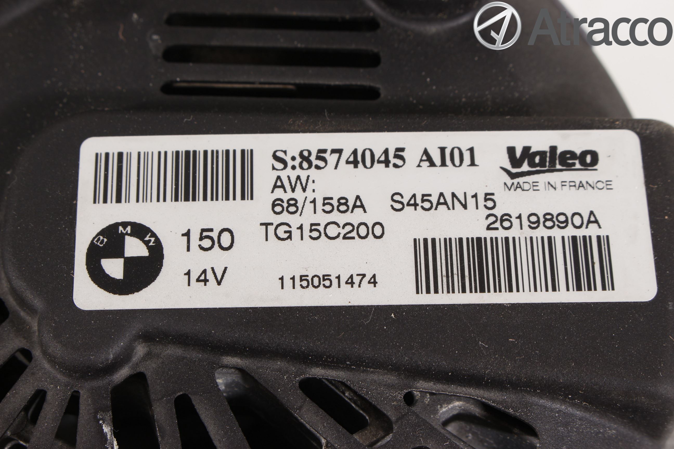 Toyota AVENSIS 16-18 Dynamo