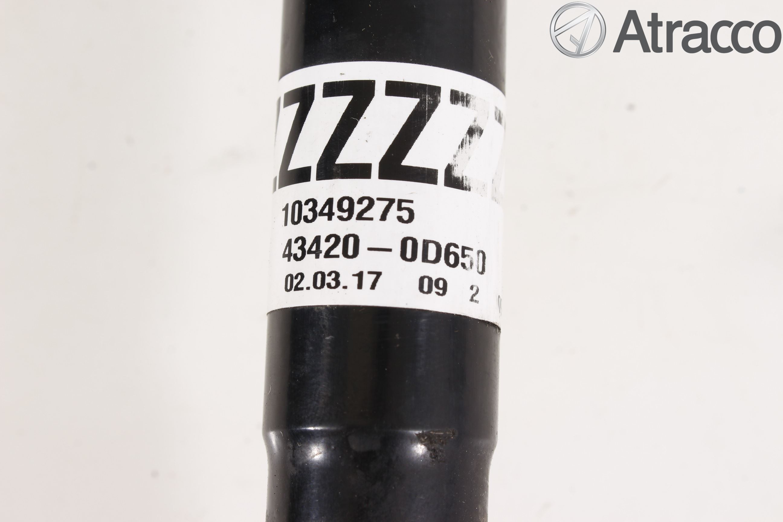 Toyota YARIS XP130 15-20 Drivaksel Foran Kompl Venstre