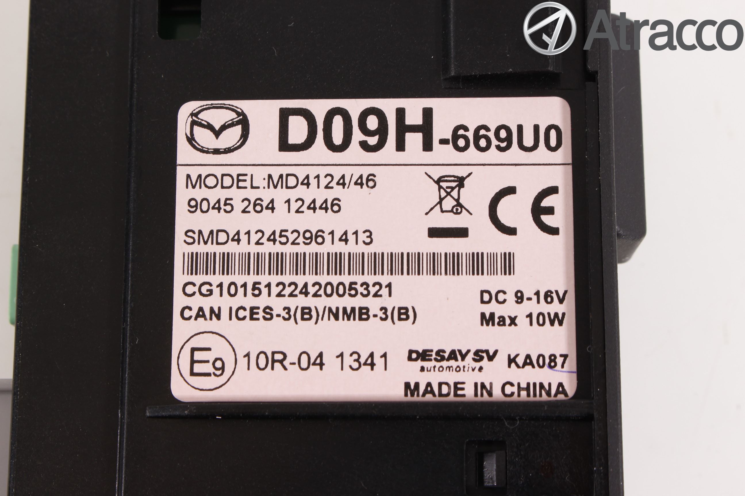Mazda CX-3 Stereo Radio Med Cd