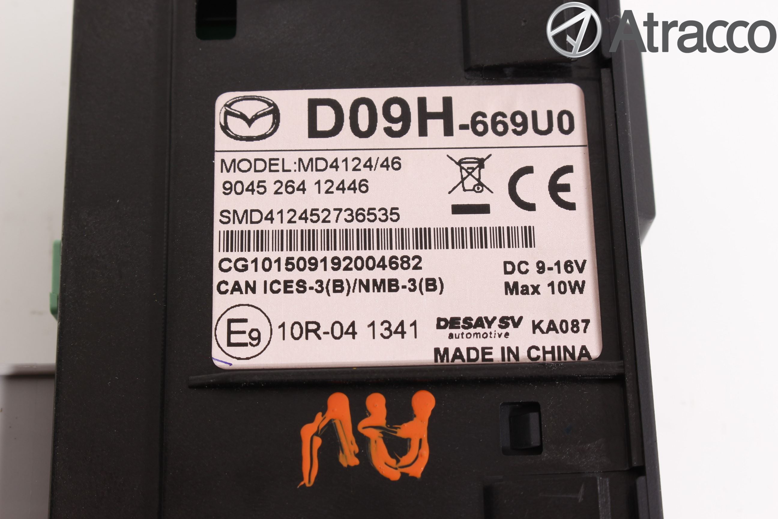 Mazda 2 (DJ) 15-22 Stereo Radio Med Cd