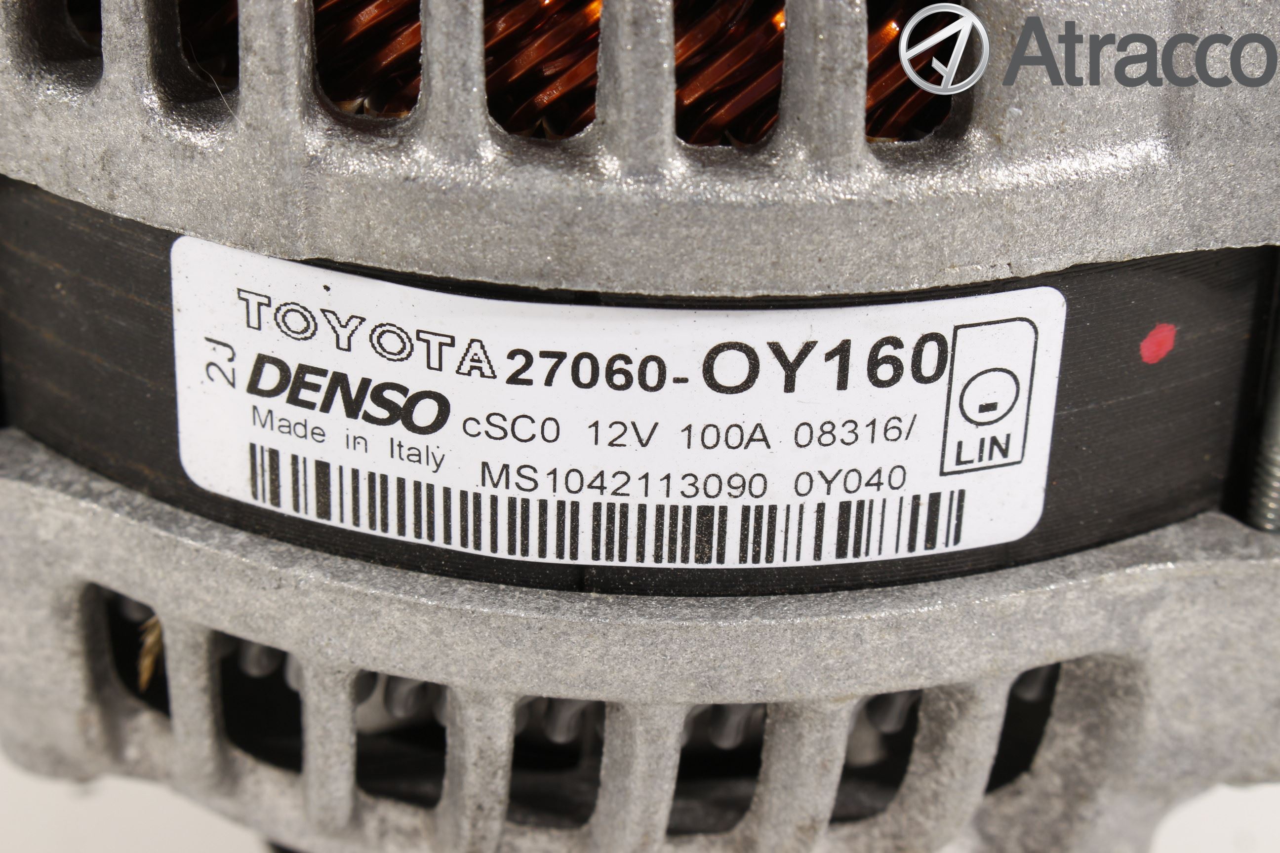 Toyota YARIS XP130 15-20 Dynamo