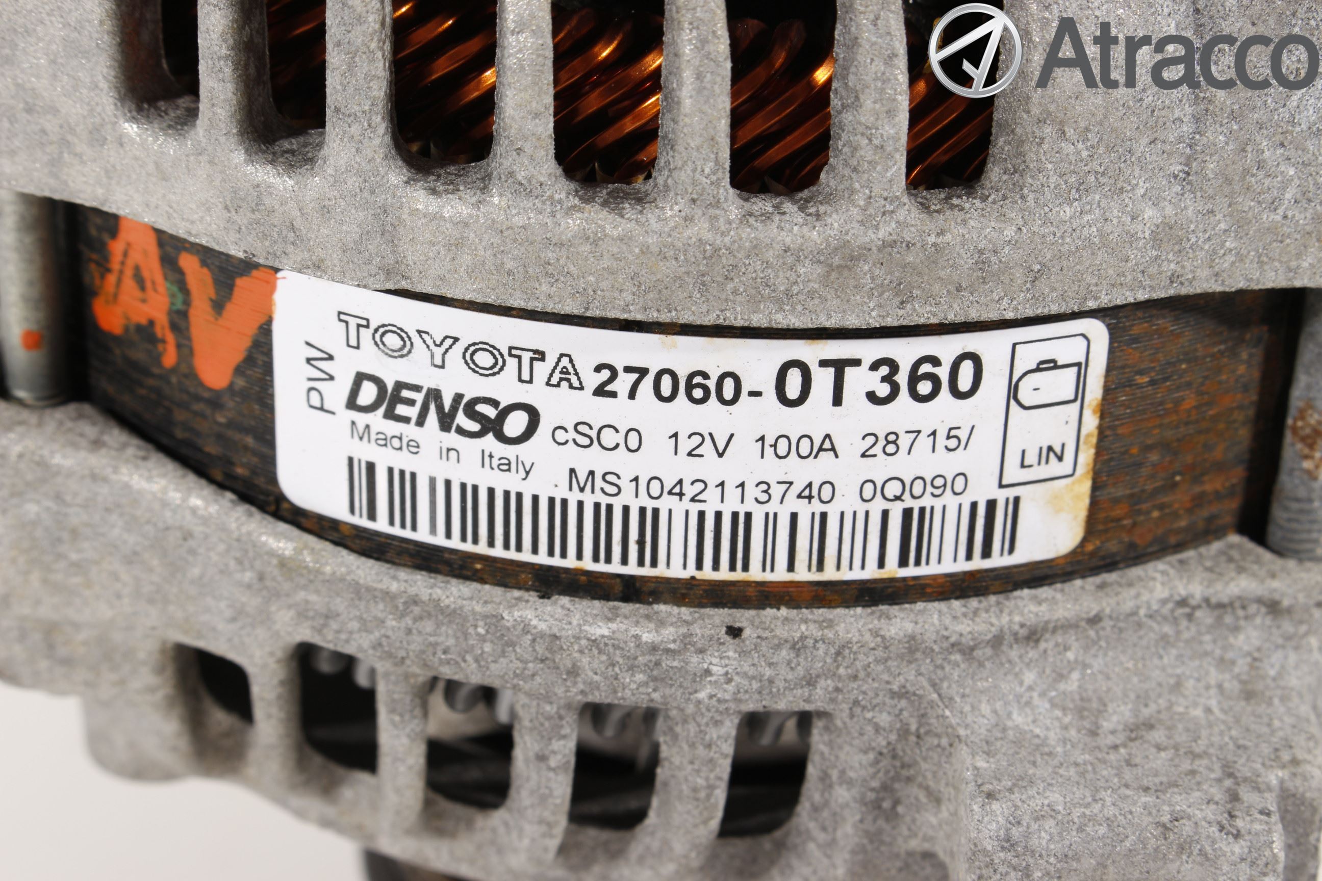 Toyota AVENSIS 16-18 Dynamo