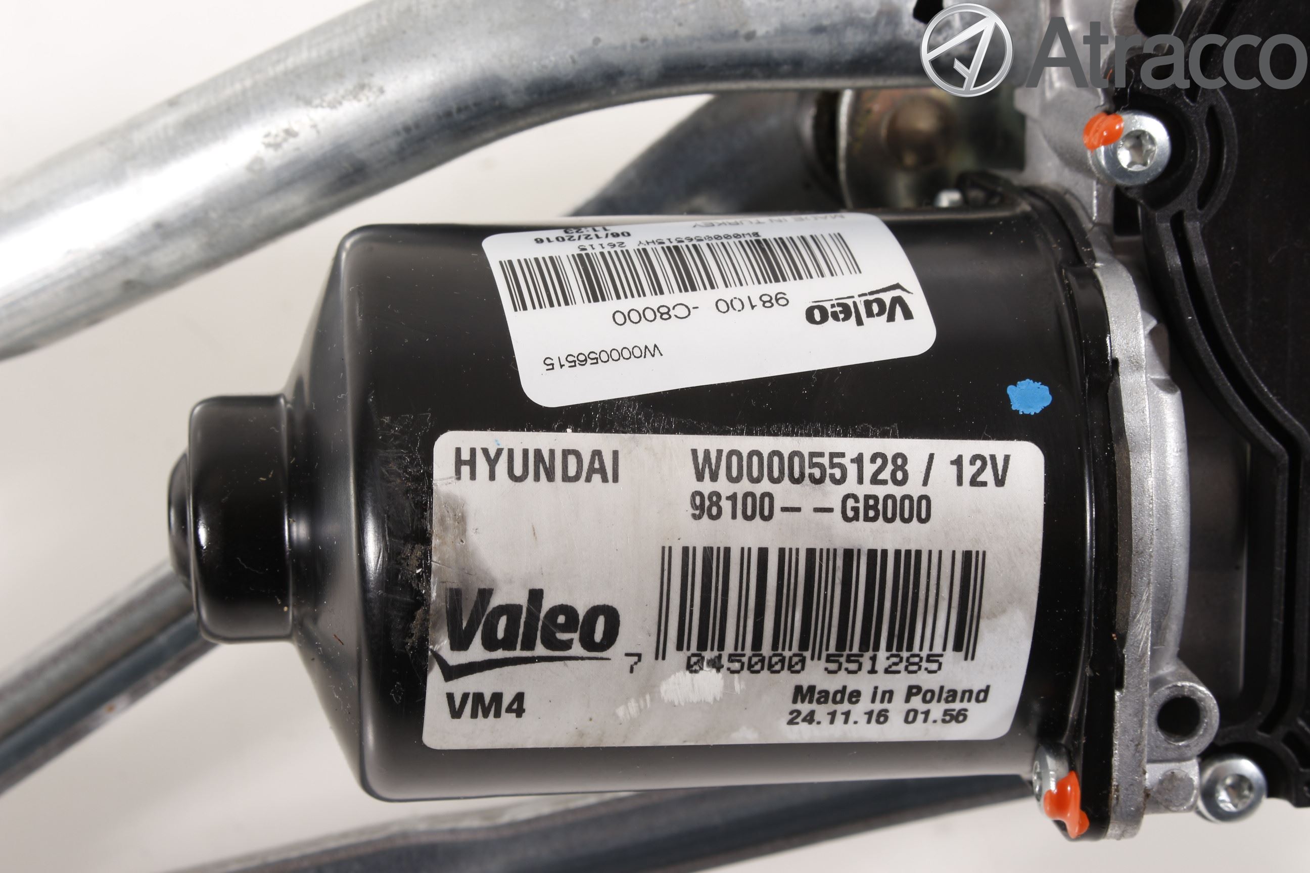 Hyundai i20 GB 15-20 Viskeroverføring Frontrute