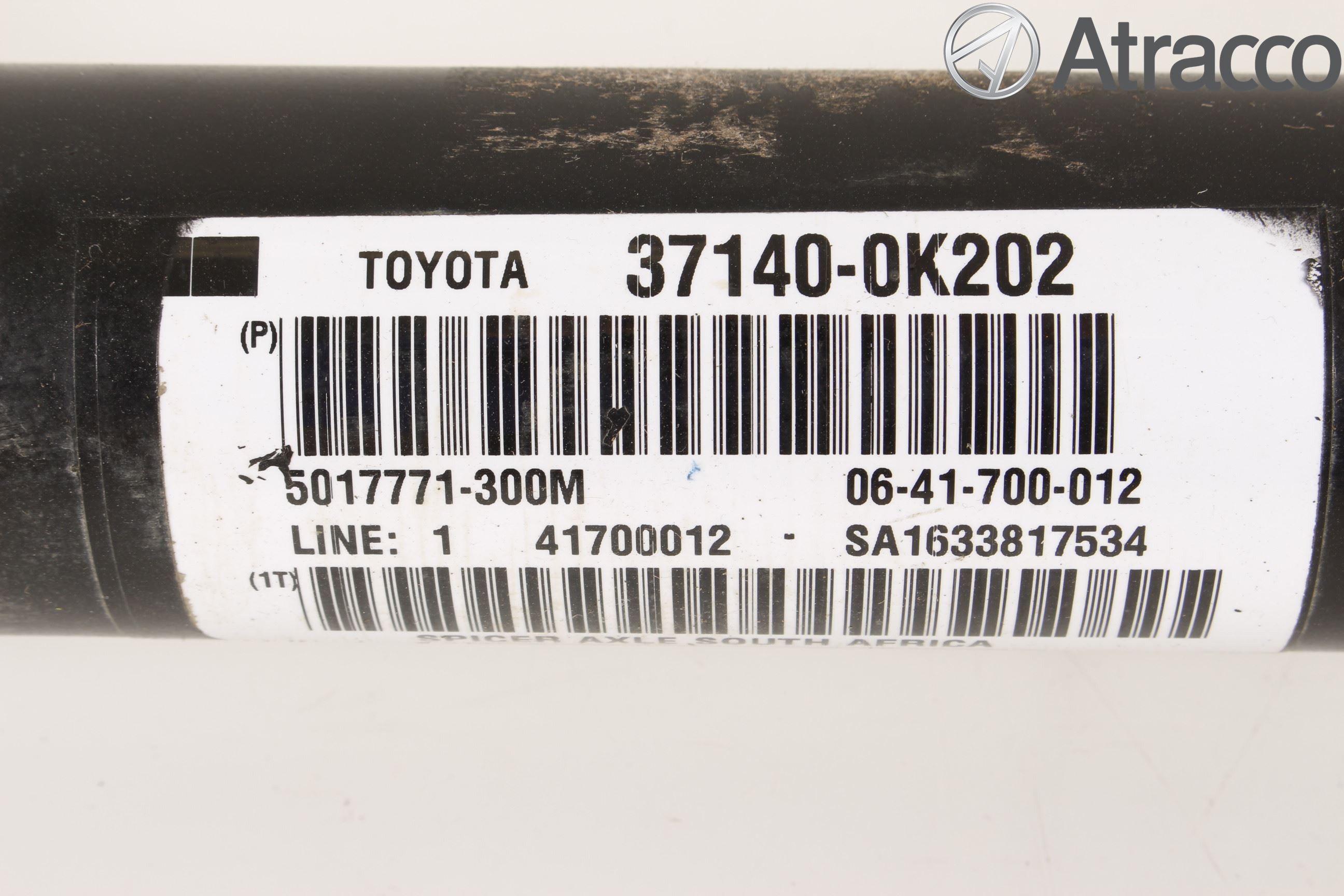 Toyota HILUX 05-16 Mellomaksel Fremre 4Wd