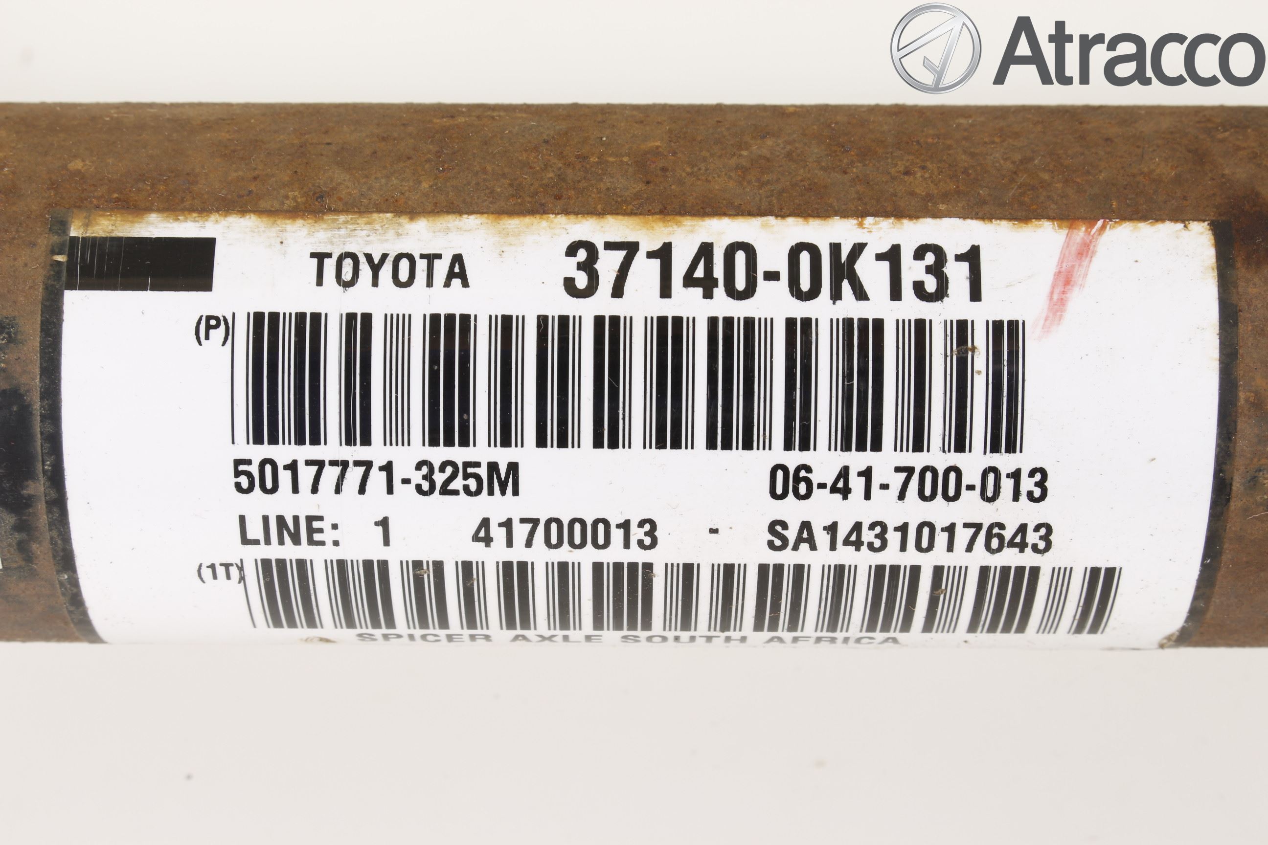 Toyota HILUX 05-16 Mellomaksel Fremre 4Wd