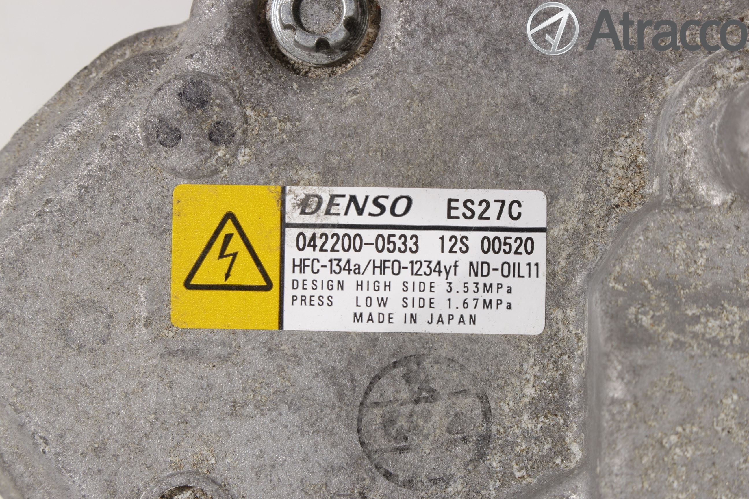 Lexus NX 300h 15-21 Varme Ac Kompressor