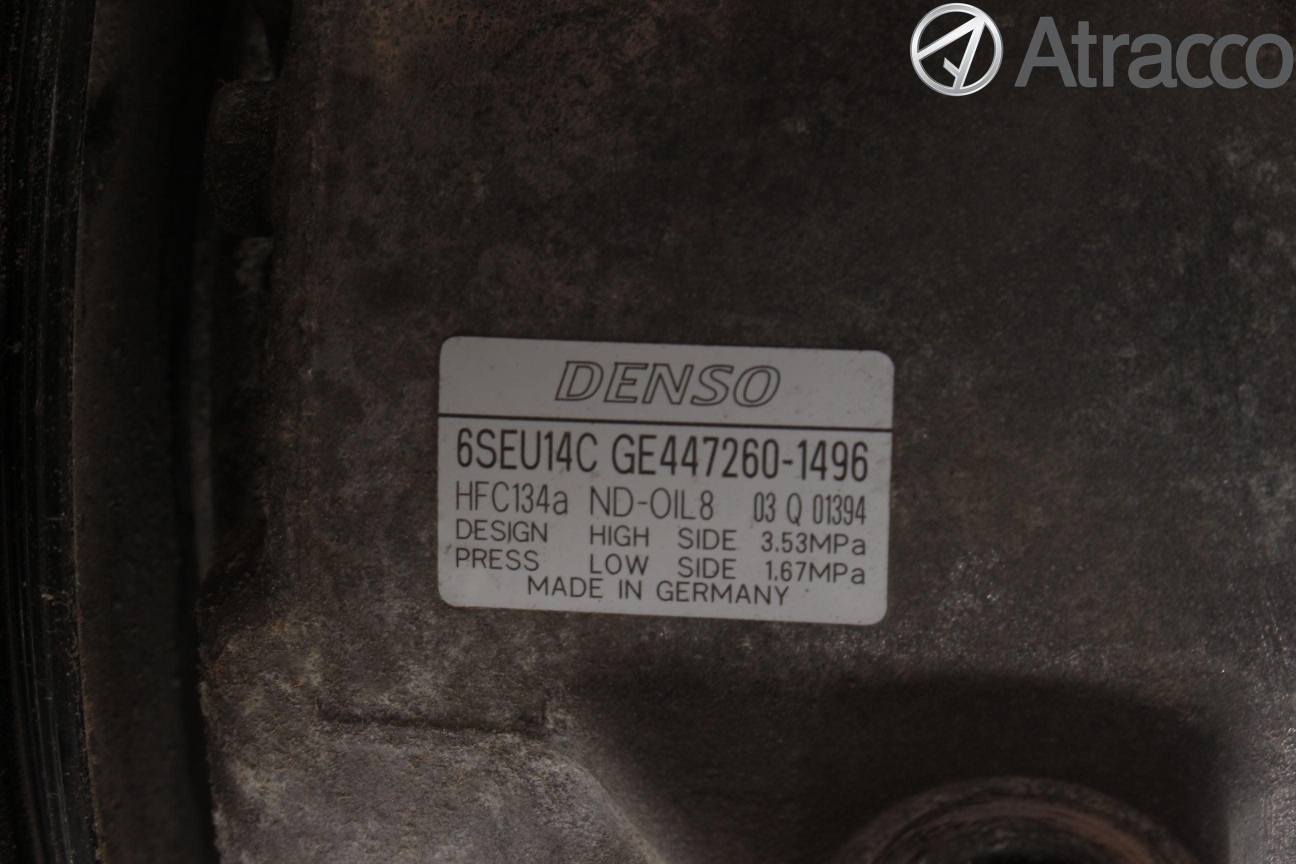 Toyota VERSO 09-18 Varme Ac Kompressor