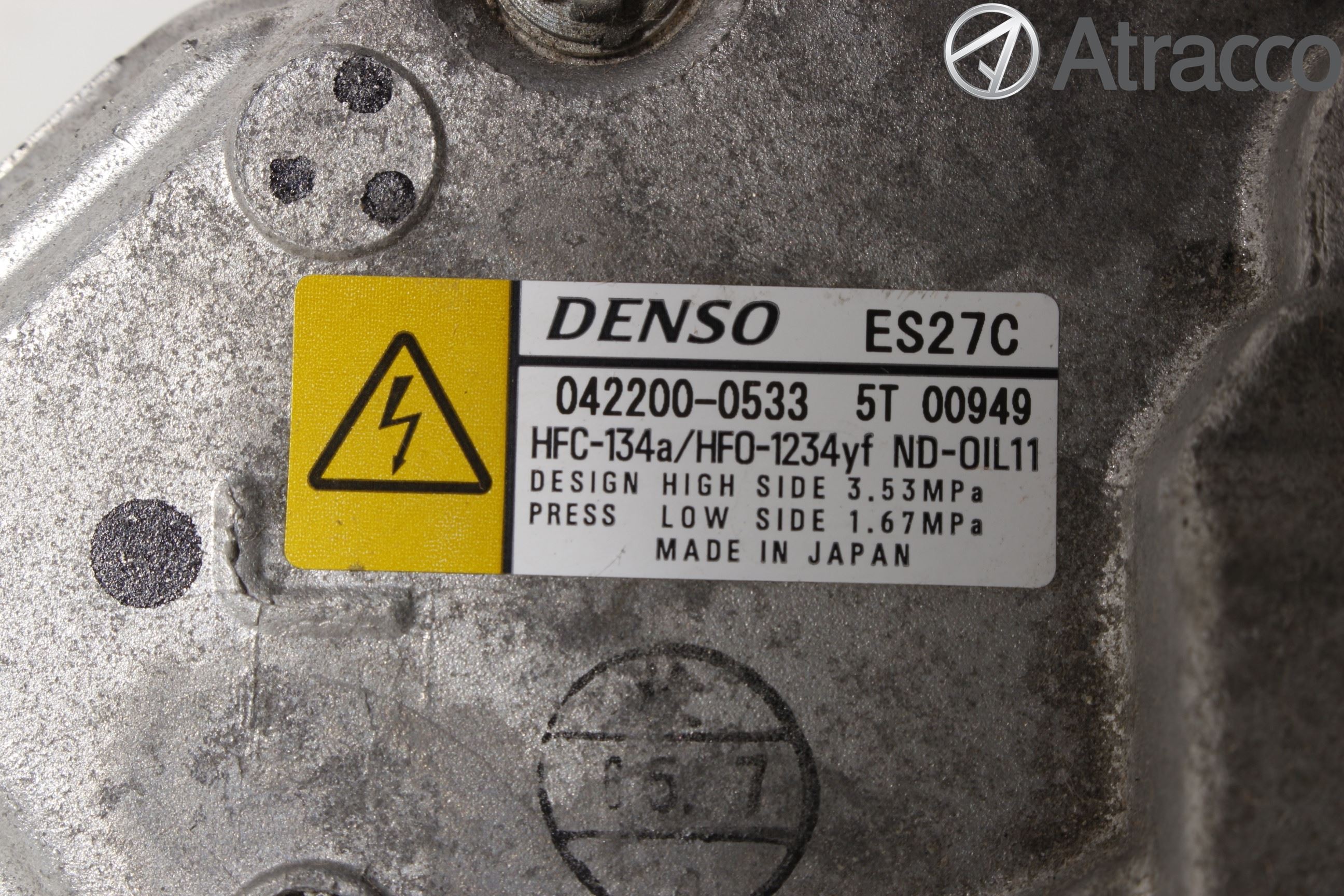 Toyota RAV4 13-18 Varme Ac Kompressor