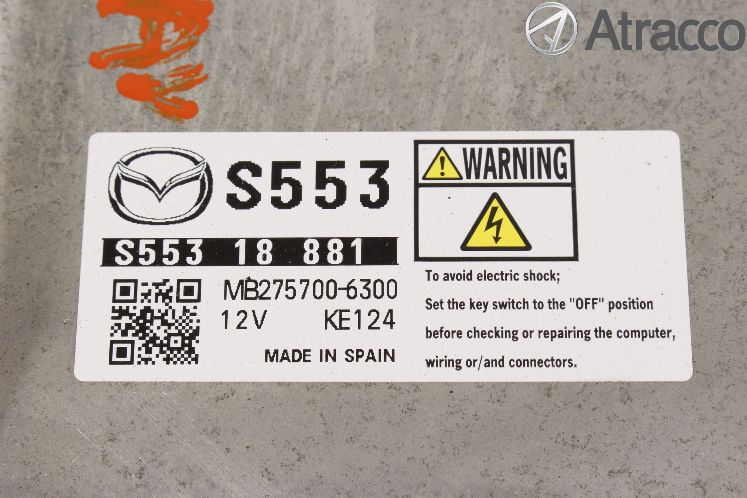 Mazda CX-3 Styreenhet Innsprøytning