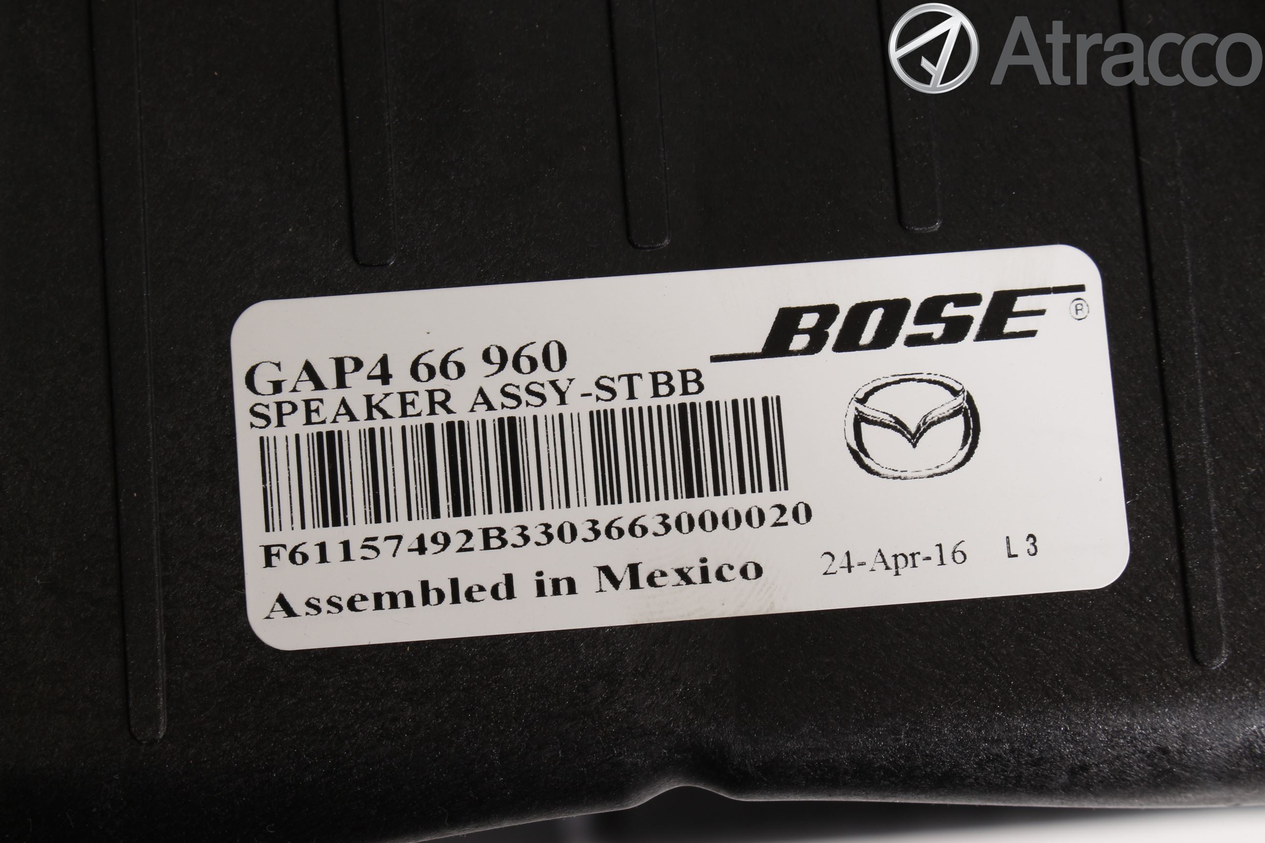 Mazda CX-3 Innr Høyttaler