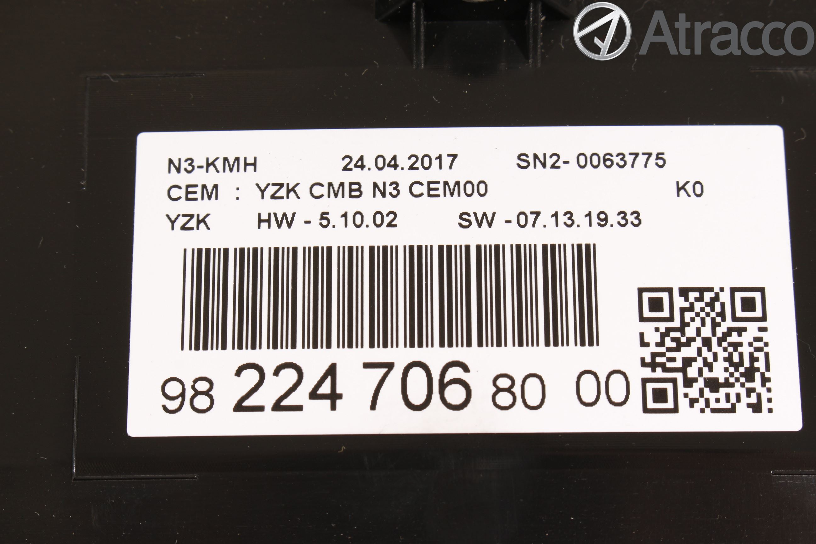 Toyota PROACE I 13-16 Instr Kombinert
