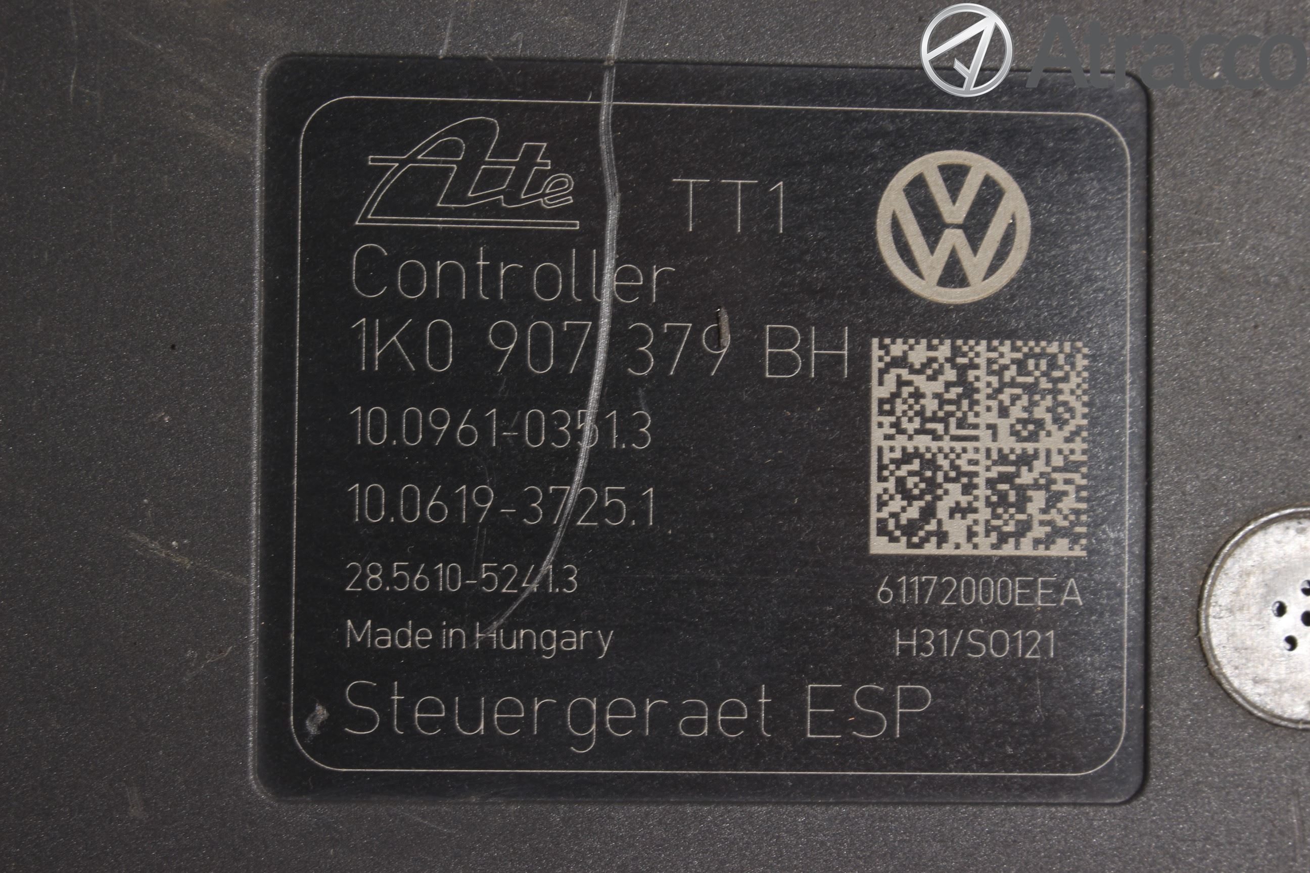 Volkswagen VW CADDY 11-15 Abs Hydraulikkaggregat