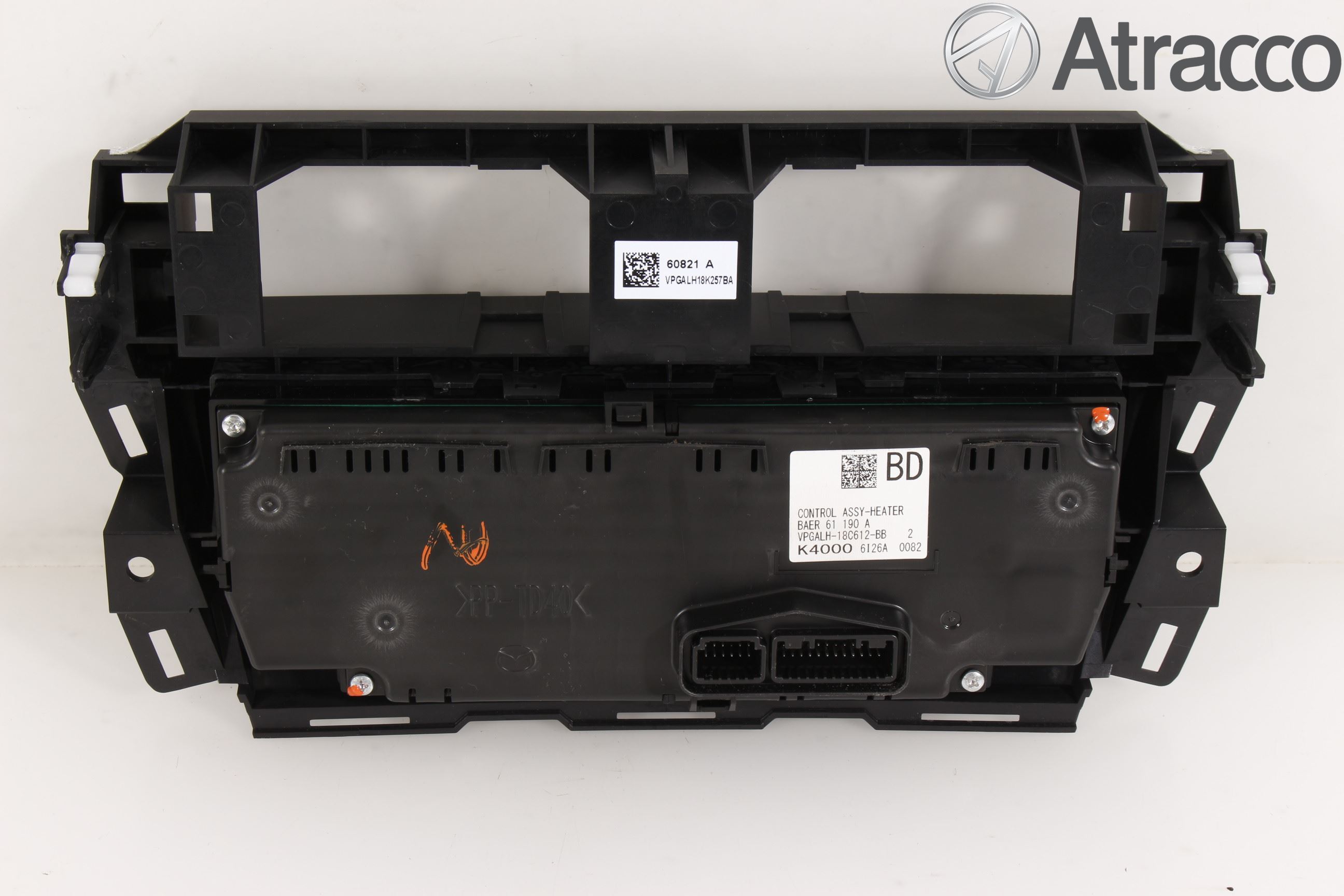 Mazda 3 III 14-19 Varme Ac Betjening-Display