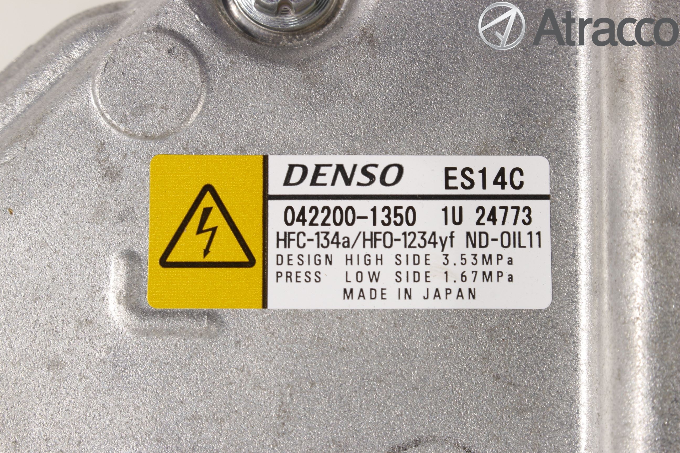 Toyota YARIS XP130 15-20 Varme Ac Kompressor