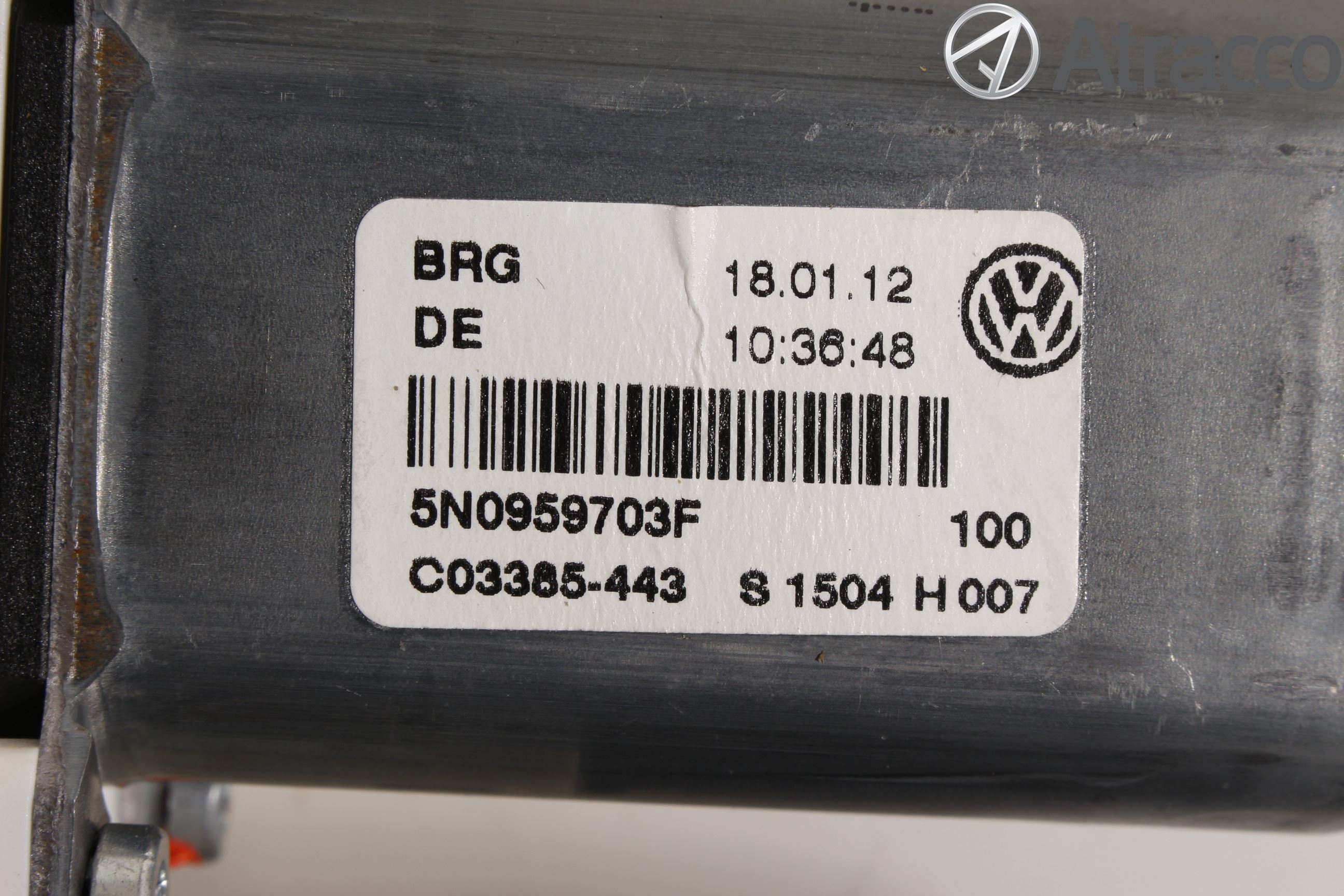 Volkswagen VW TIGUAN 07-16 Vindusheismotor