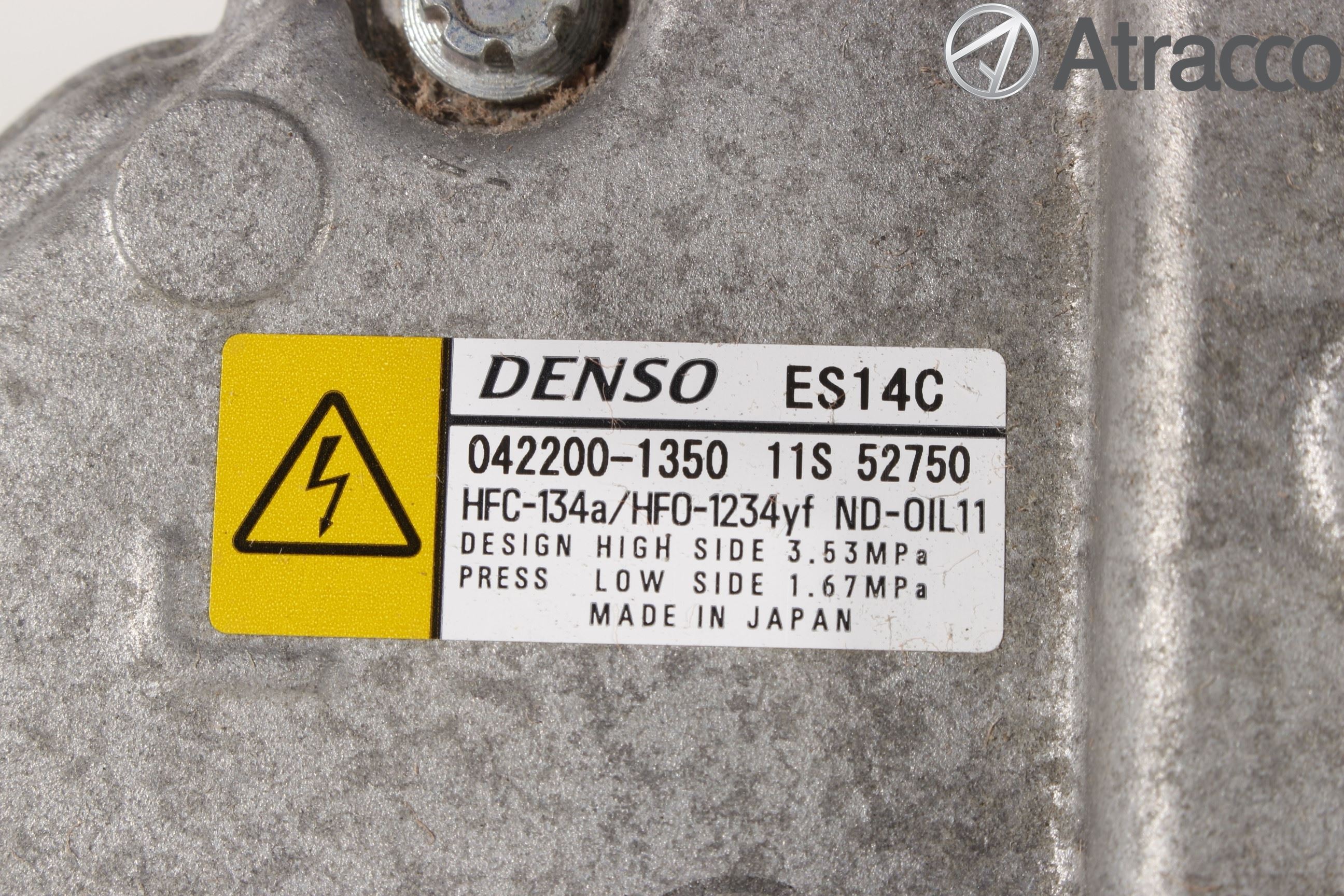 Toyota YARIS XP130 15-20 Varme Ac Kompressor