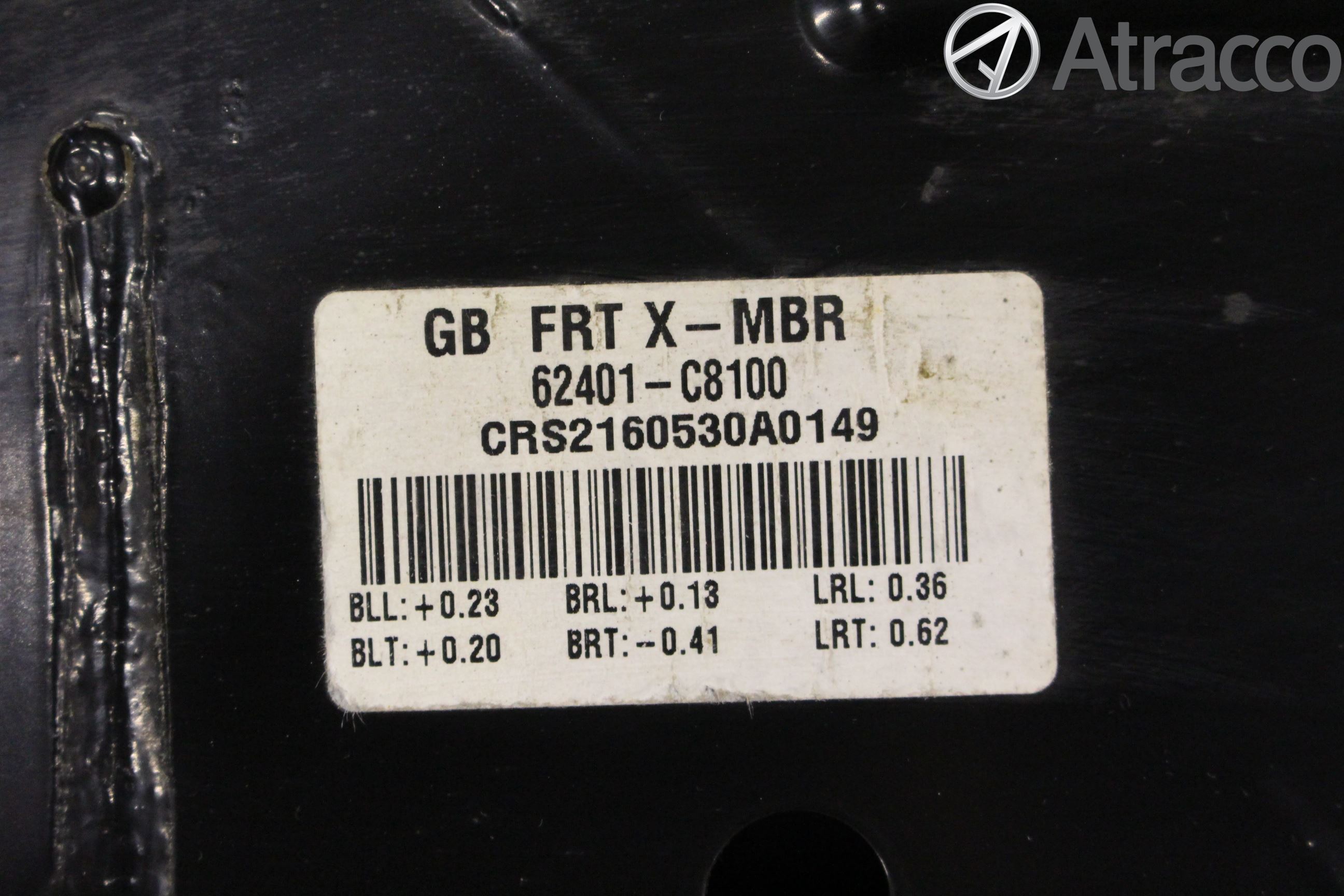 Hyundai i20 GB 15-20 Forstillingsbjelke(Tvergående)