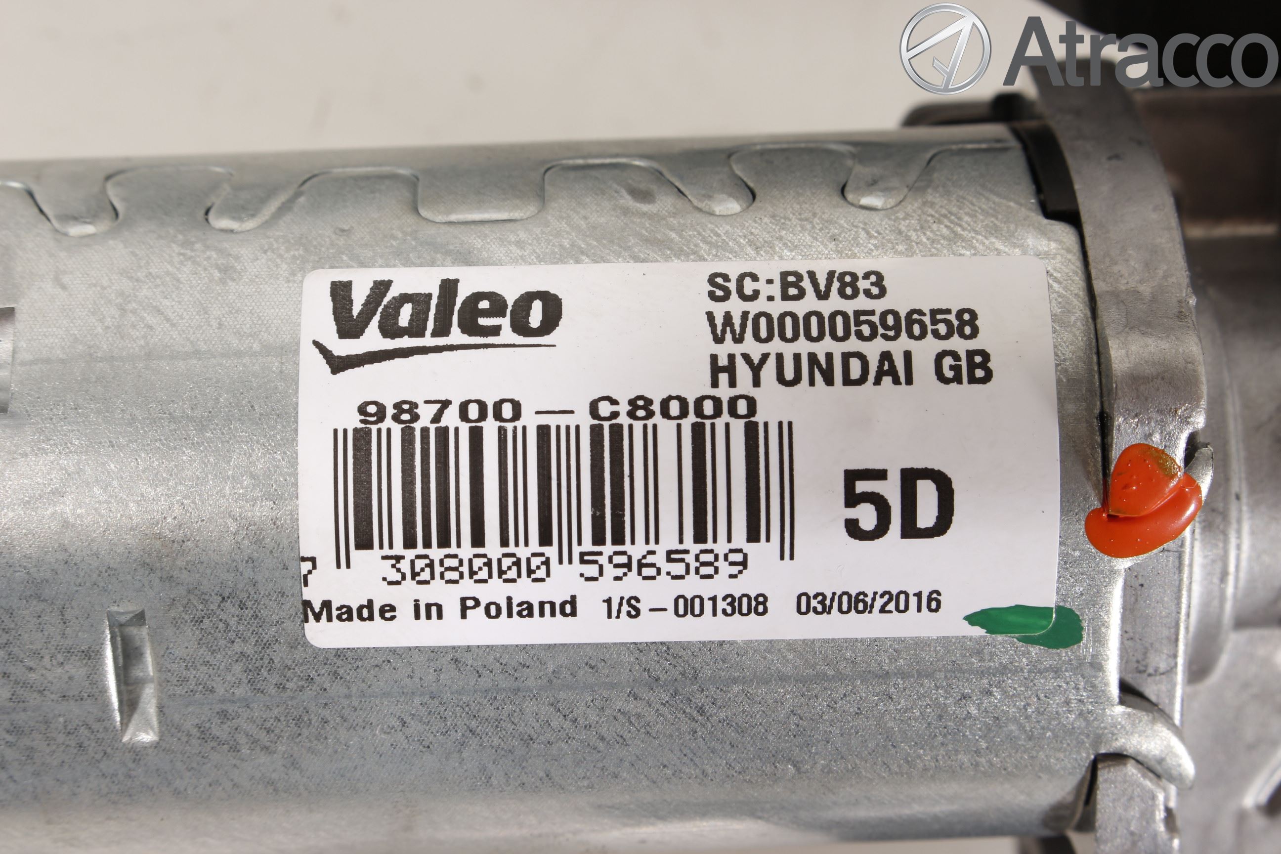 Hyundai i20 GB 15-20 Viskermotor Bakluke