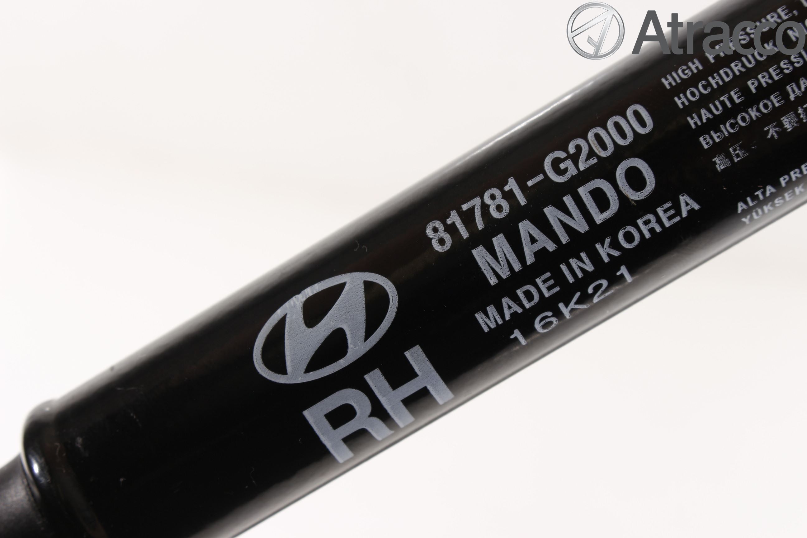 Hyundai IONIQ AE 17-22 Bakluke Demper-Gassfjær