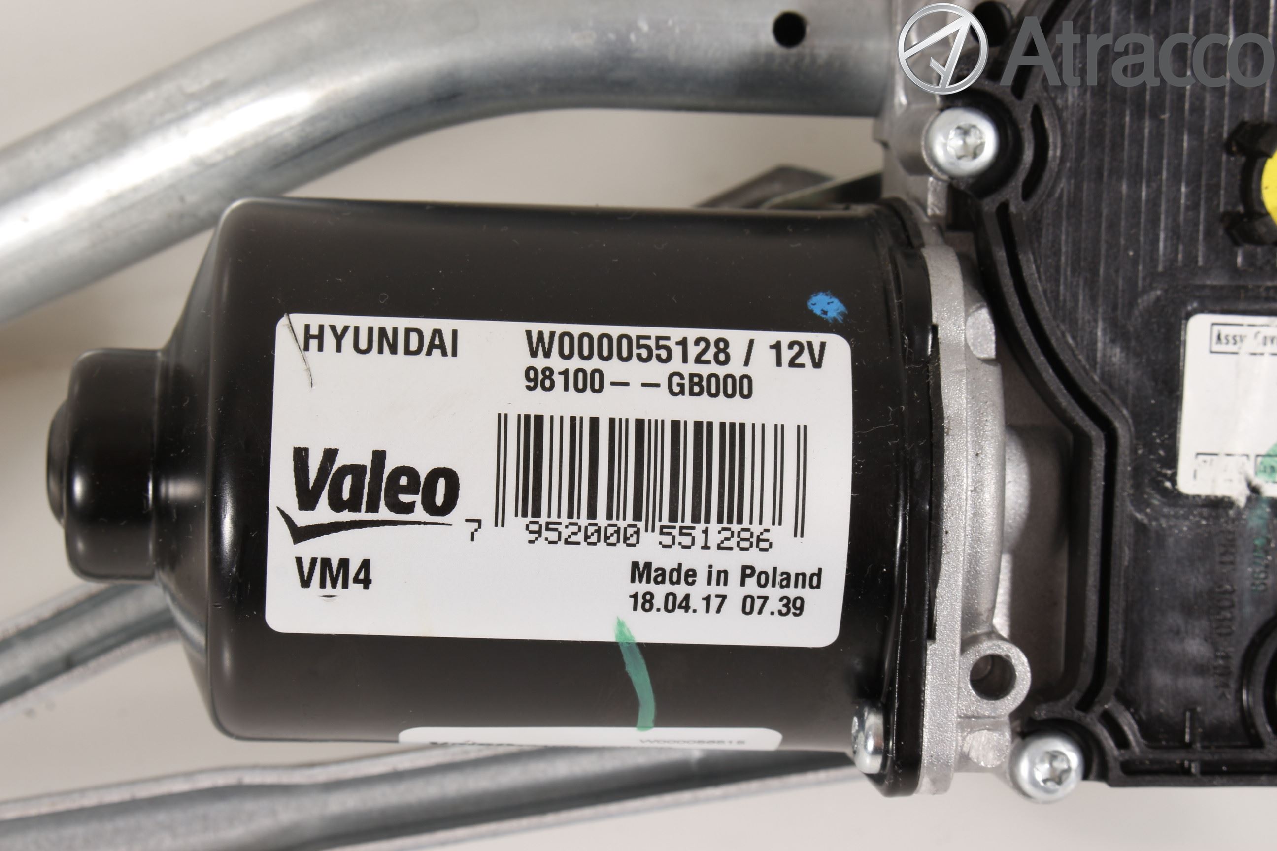 Hyundai i20 GB 15-20 Viskeroverføring Frontrute