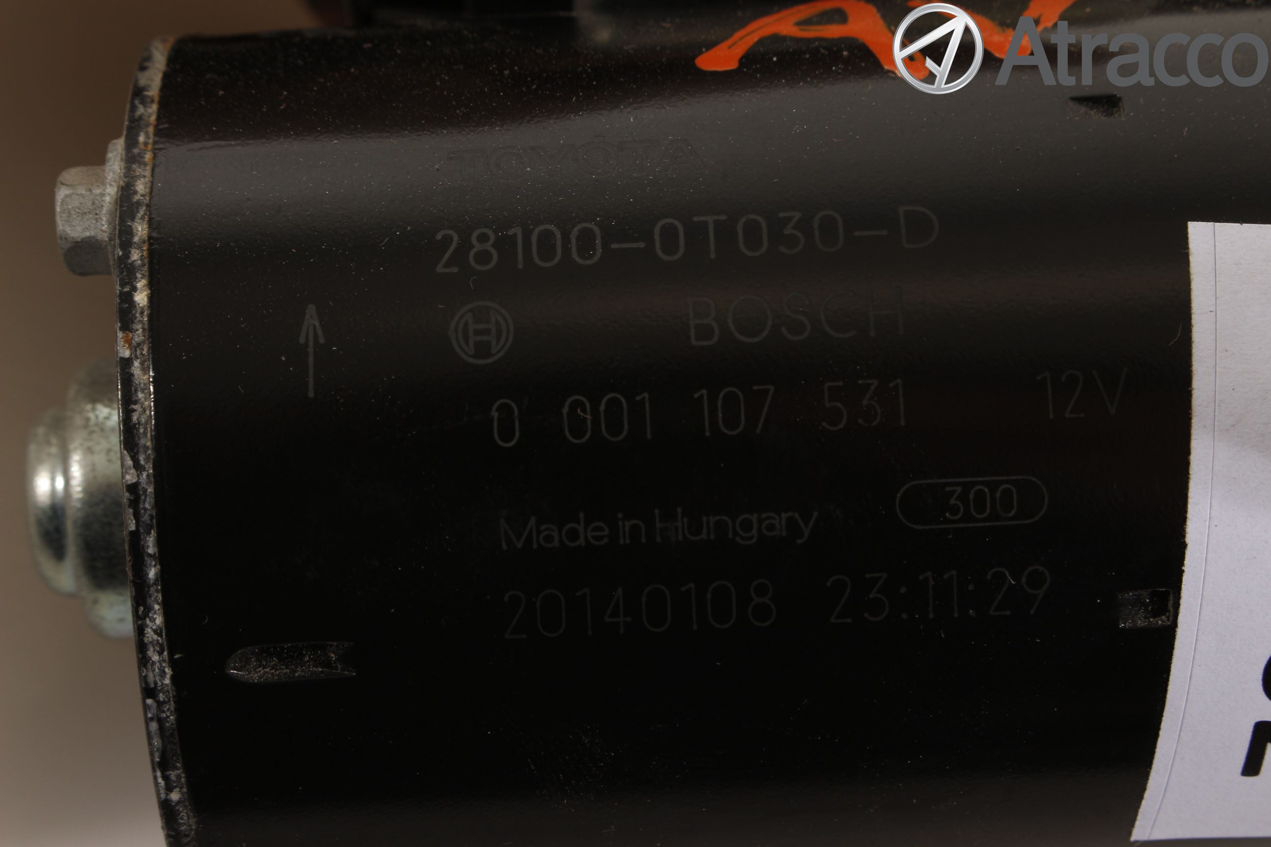Toyota AURIS 13-19 Startmotor