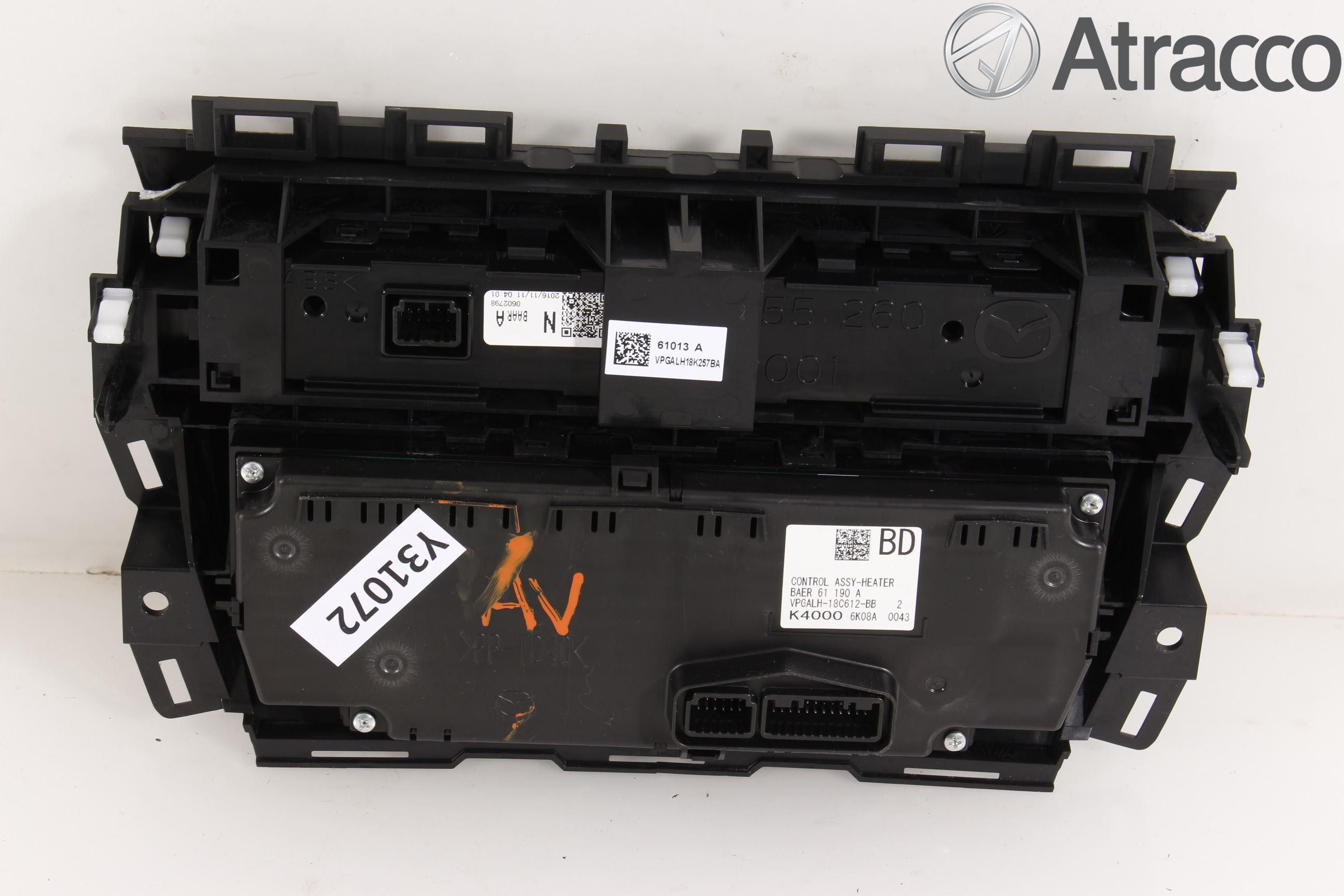 Mazda 3 III 14-19 Varme Ac Betjening-Display