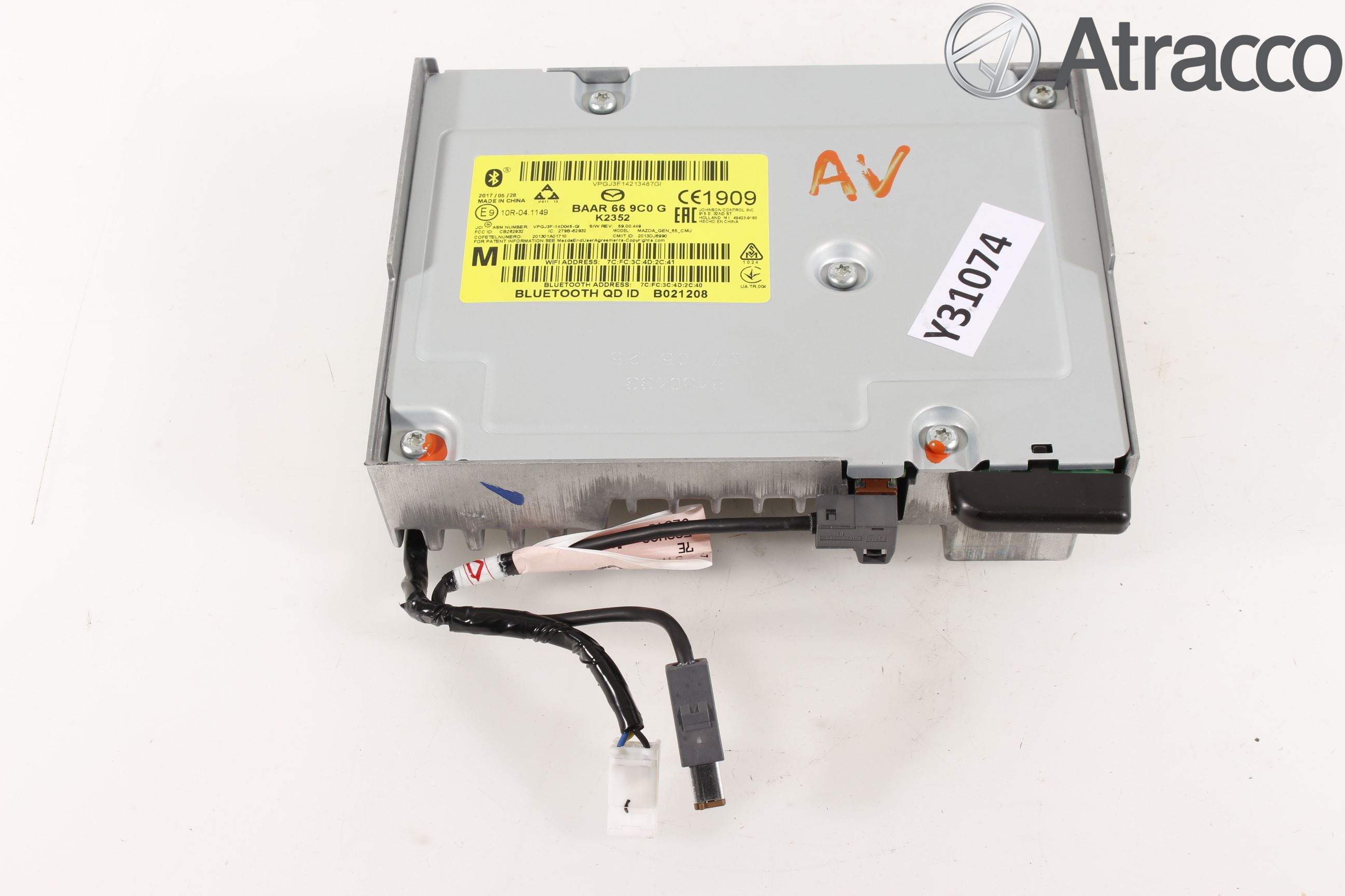 Mazda CX-3 Stereo Radio Med Cd