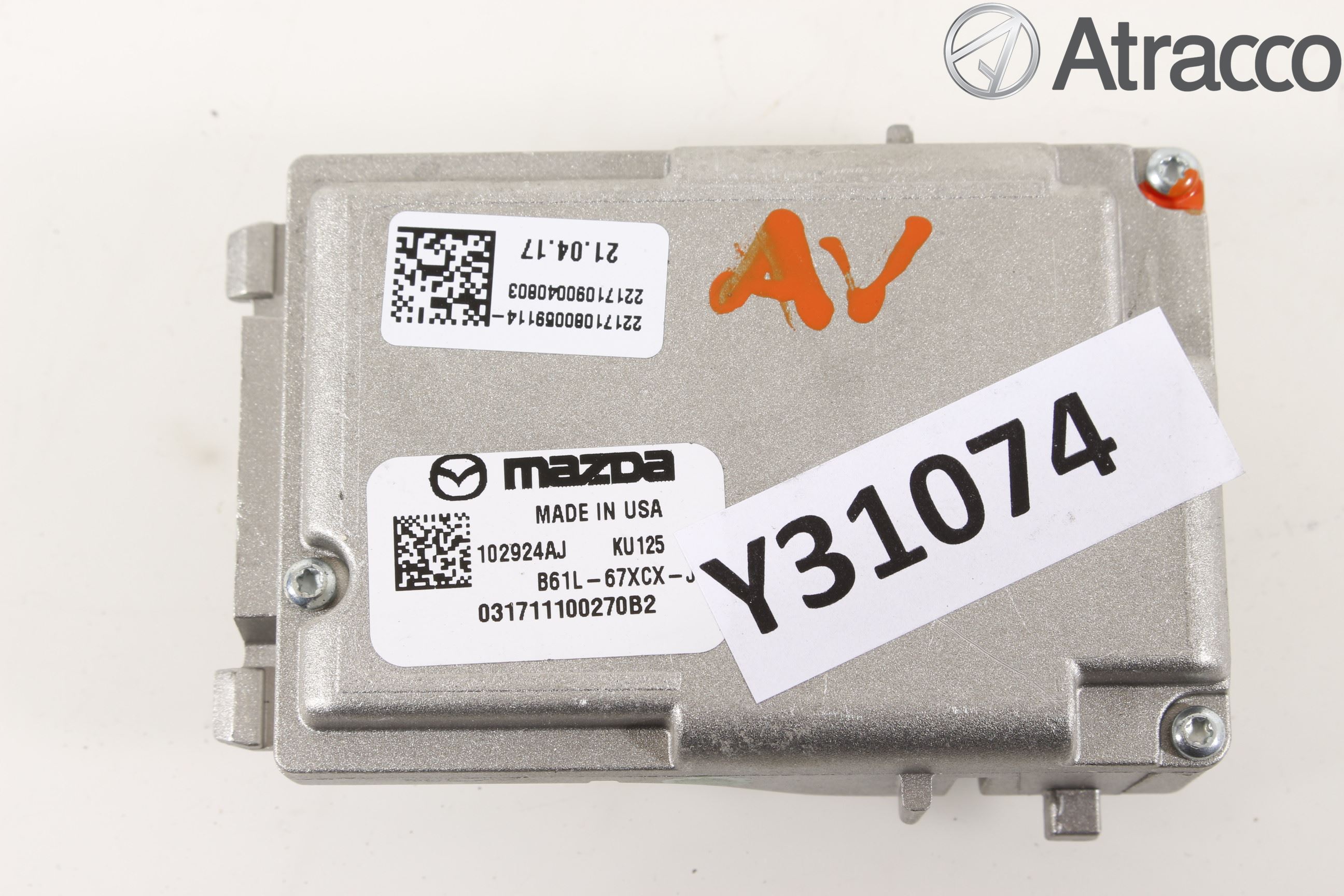 Mazda CX-3 Sensor Kollisjonsbeskyttelse