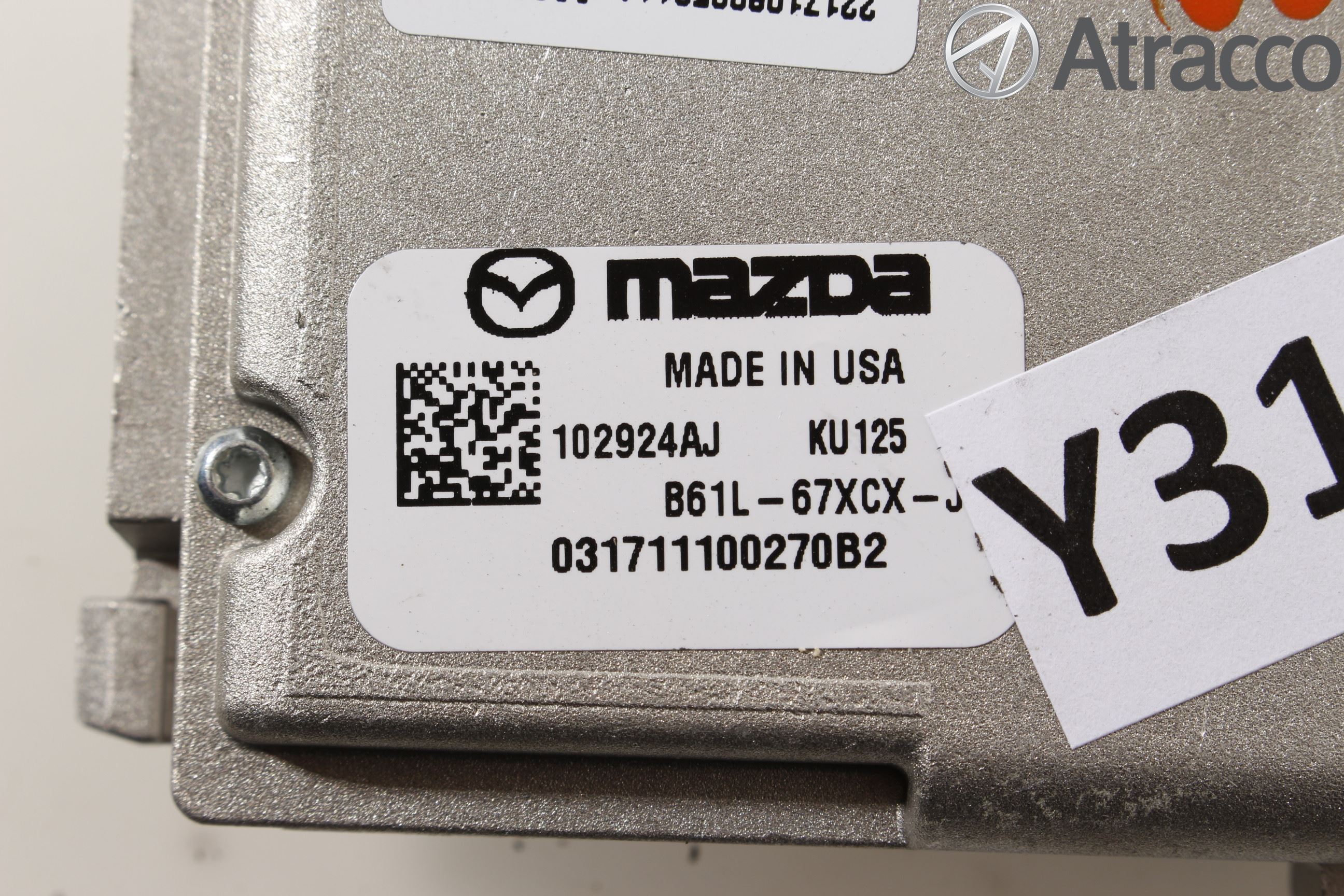 Mazda CX-3 Sensor Kollisjonsbeskyttelse