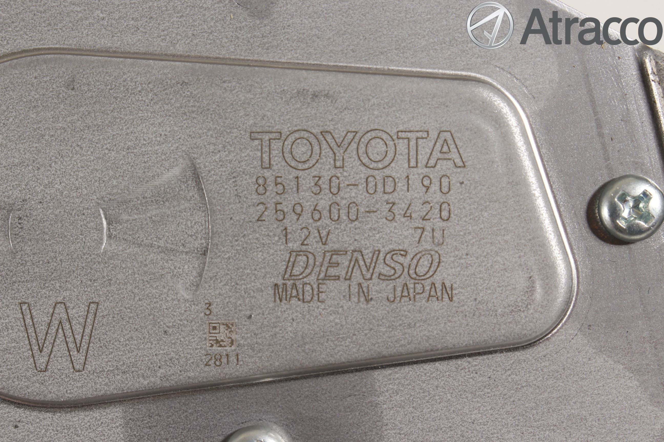 Toyota YARIS XP130 15-20 Viskermotor Bakluke