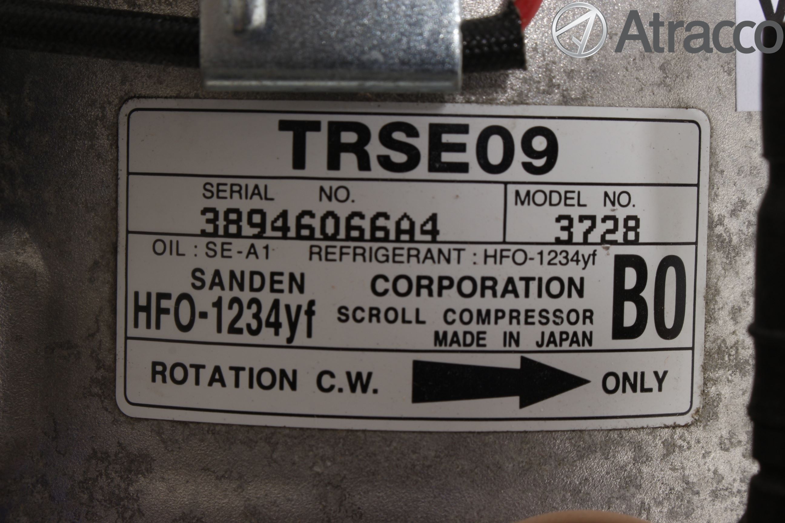Honda CR-V 13-18 Varme Ac Kompressor