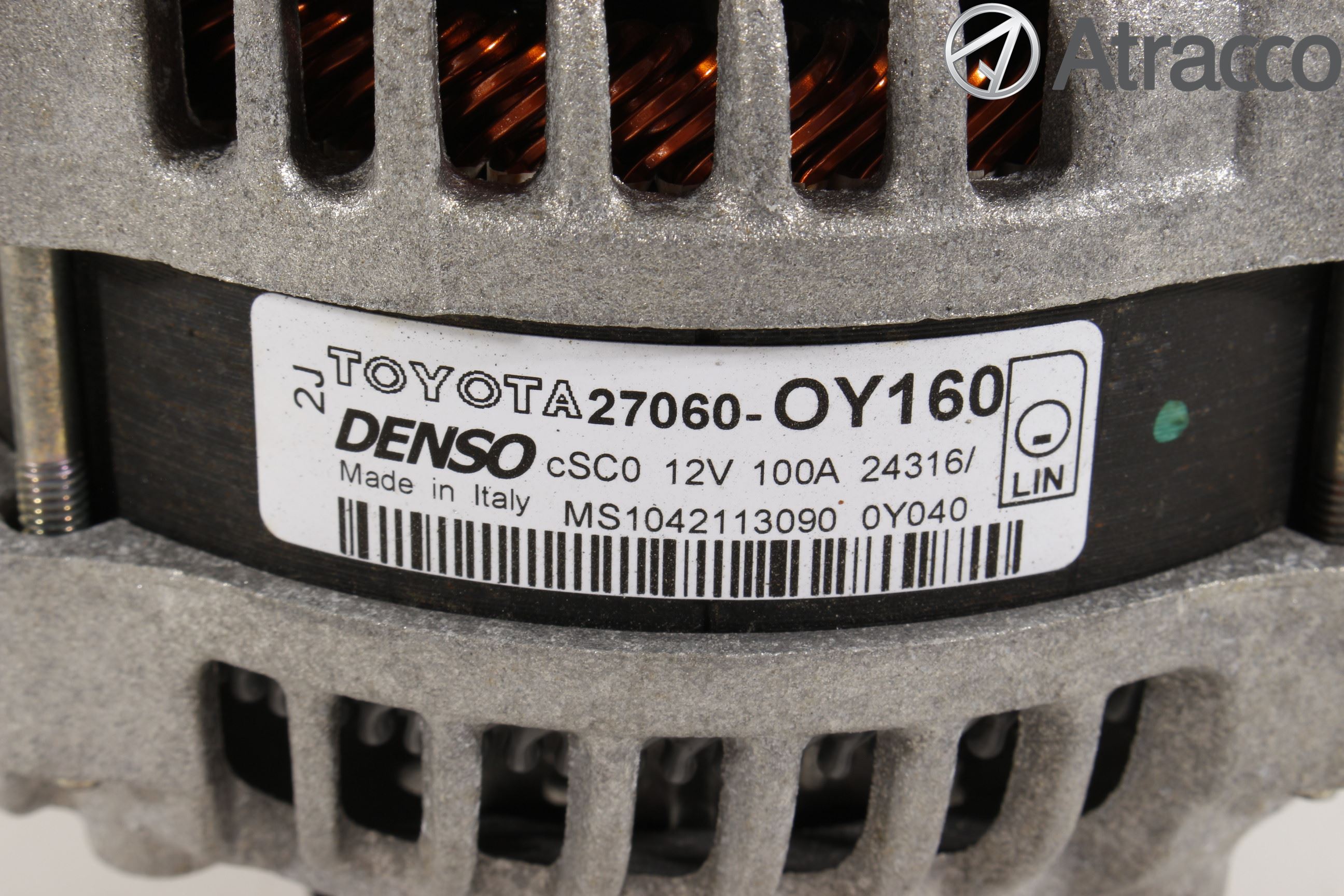 Toyota YARIS XP130 15-20 Dynamo