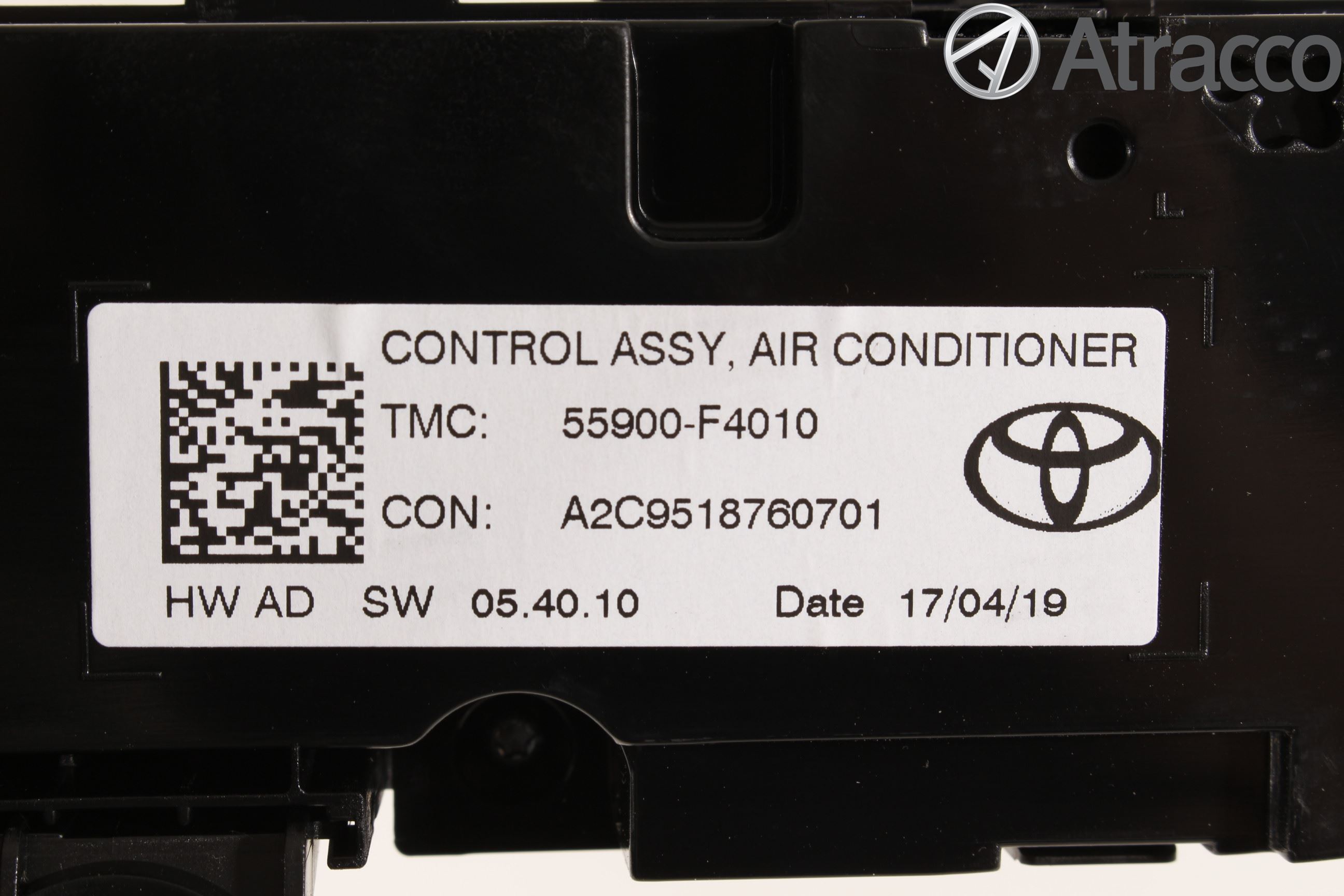 Toyota C-HR 16-23 Varme Ac Betjening-Display
