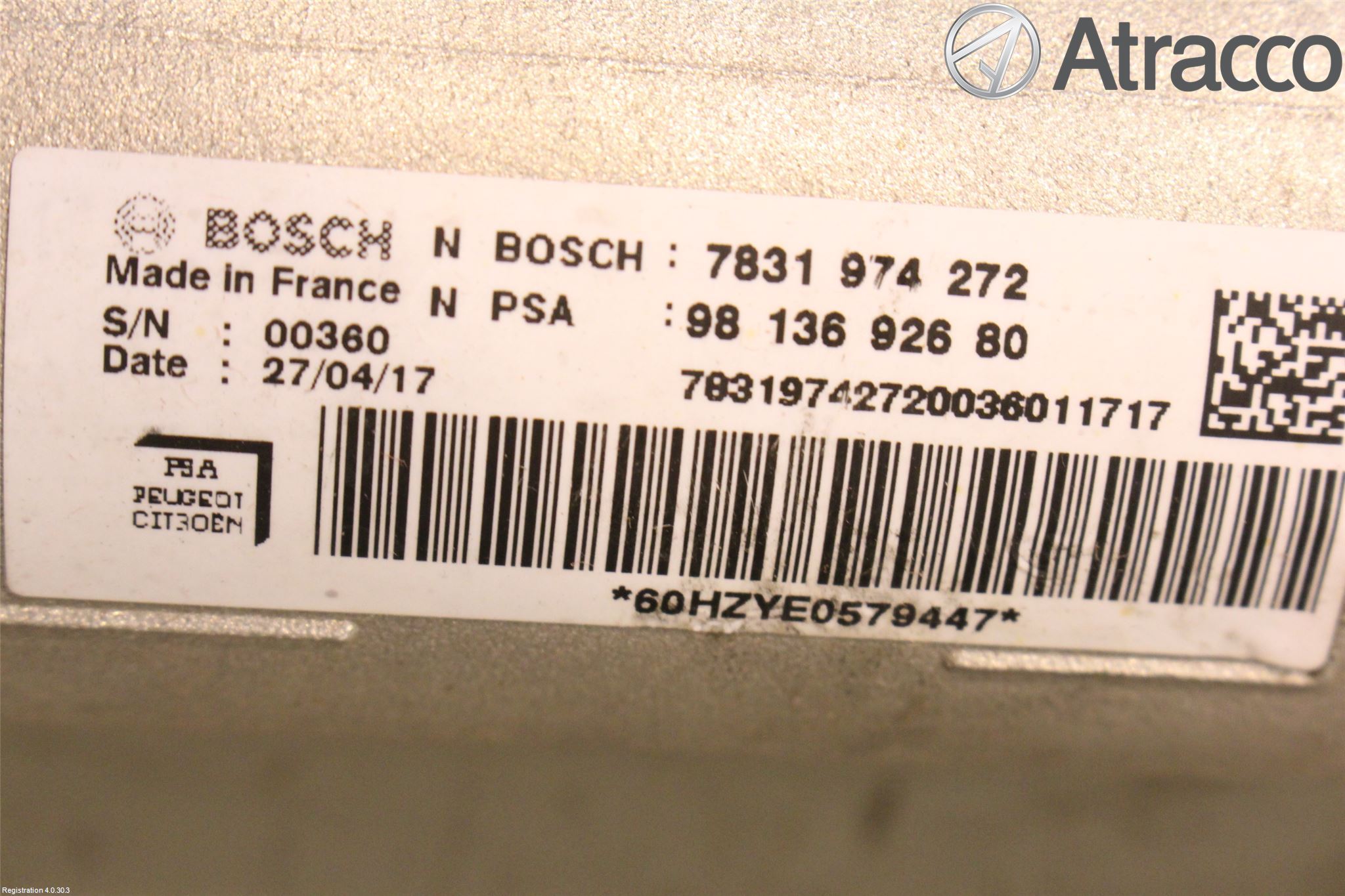 Toyota PROACE I 13-16 Servo Snekke - Tannstang