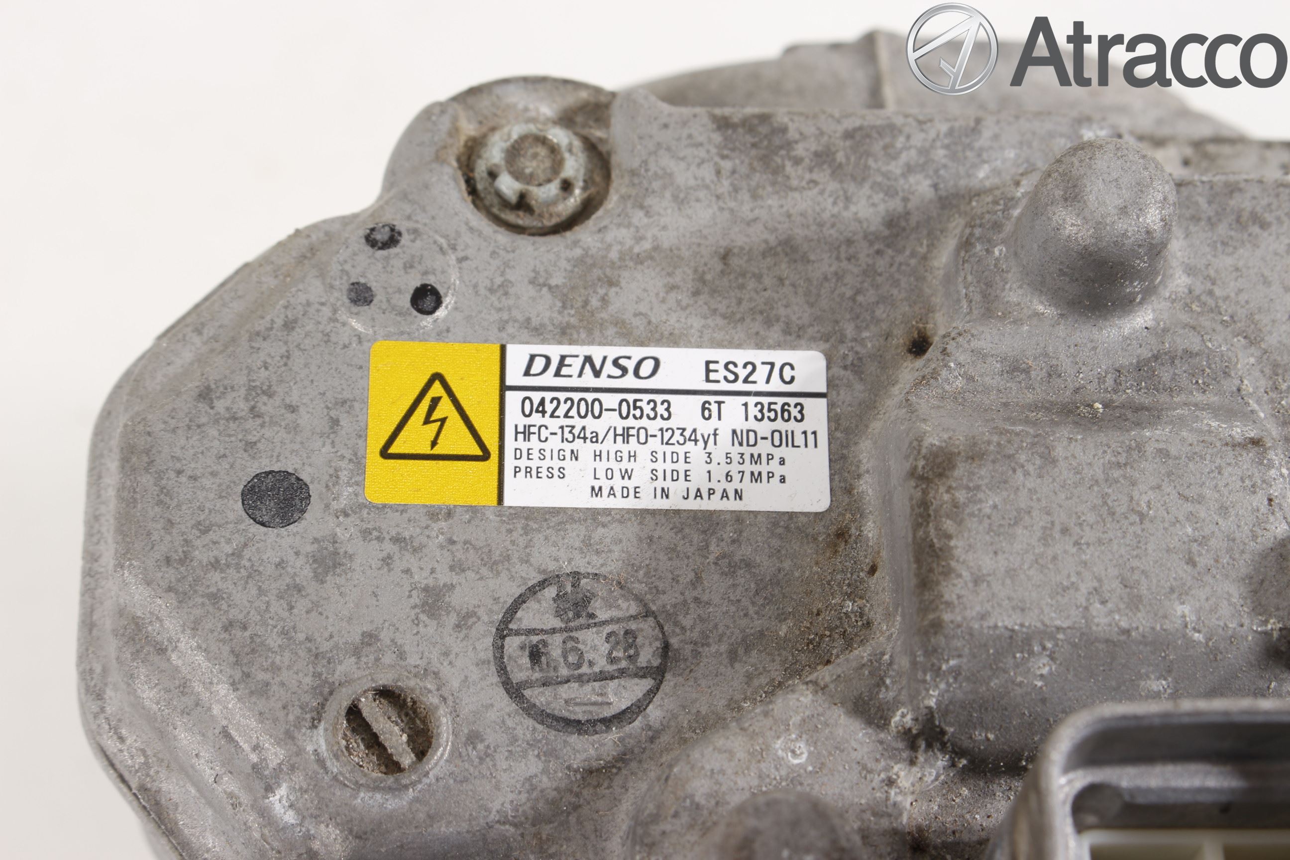 Lexus NX 300h 15-21 Varme Ac Kompressor