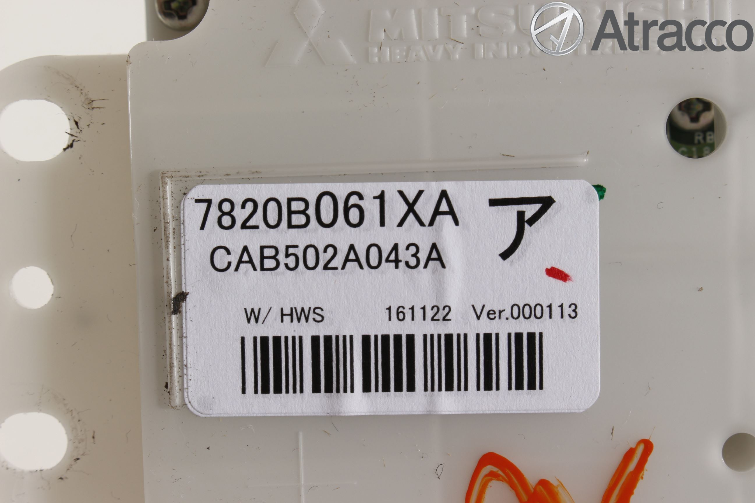 Mitsubishi OUTLANDER 13-21 Varme Ac Betjening-Display