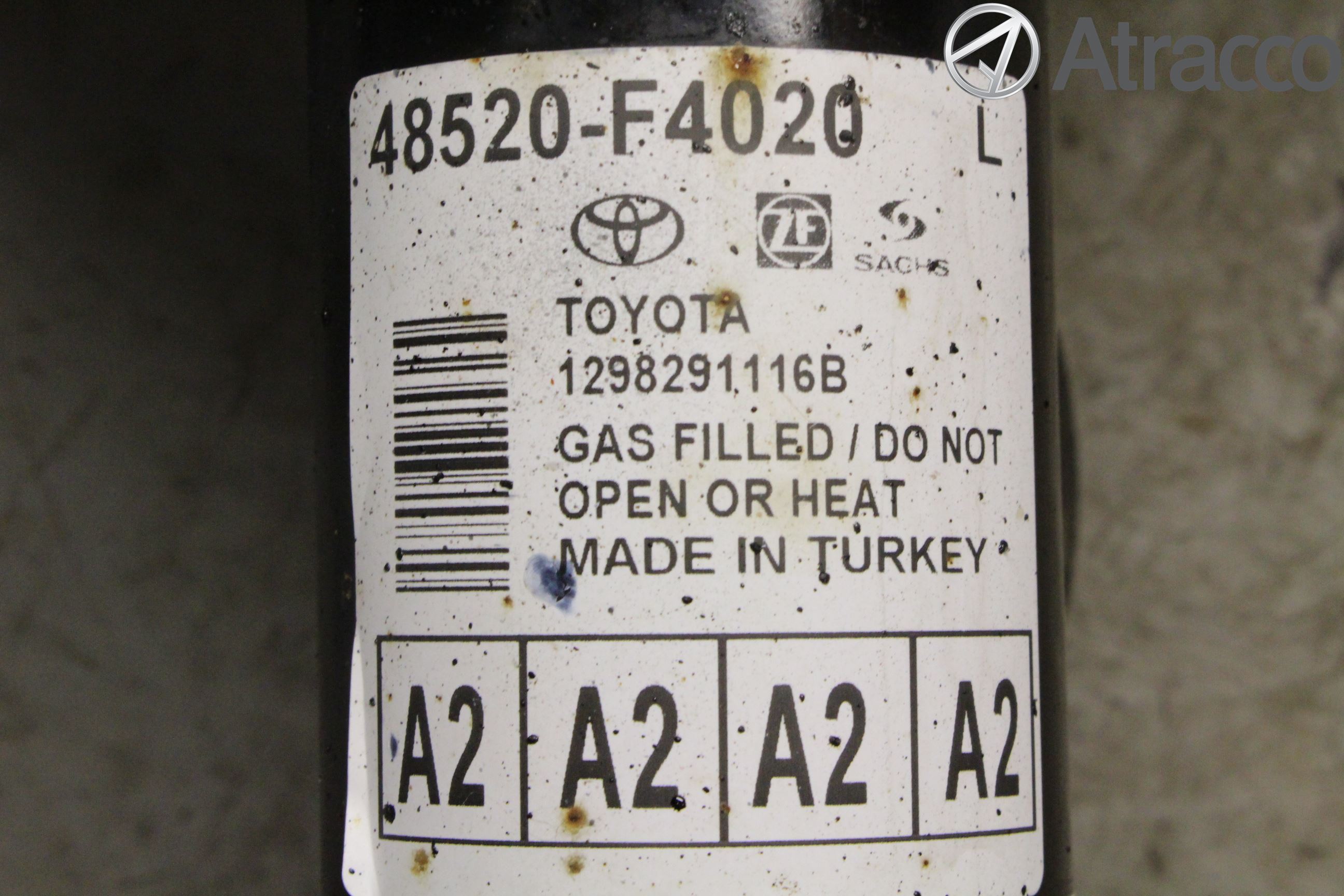 Toyota C-HR 16-23 Fjærbein Foran Venstre