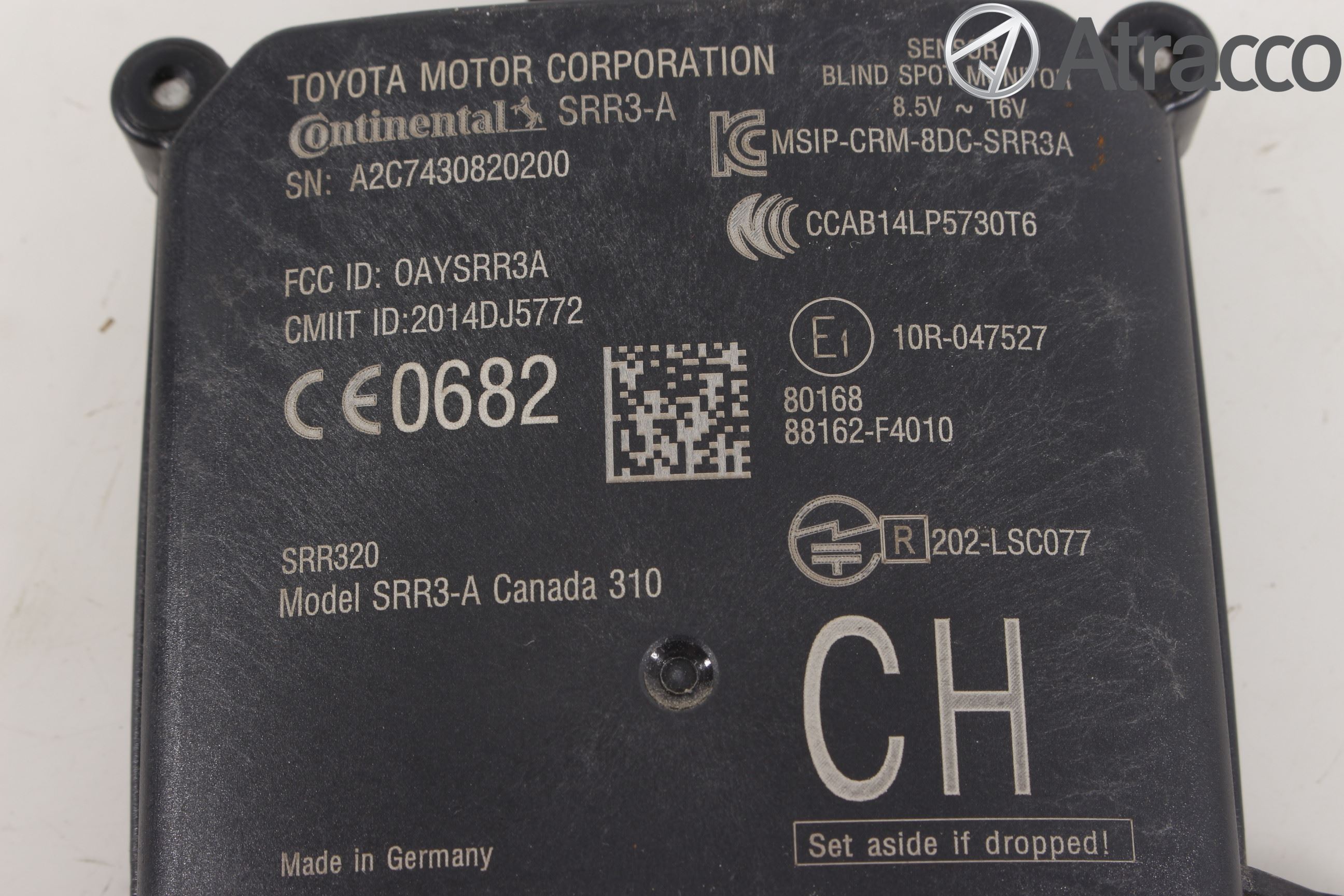 Toyota C-HR 16-23 Sensor Kollisjonsbeskyttelse